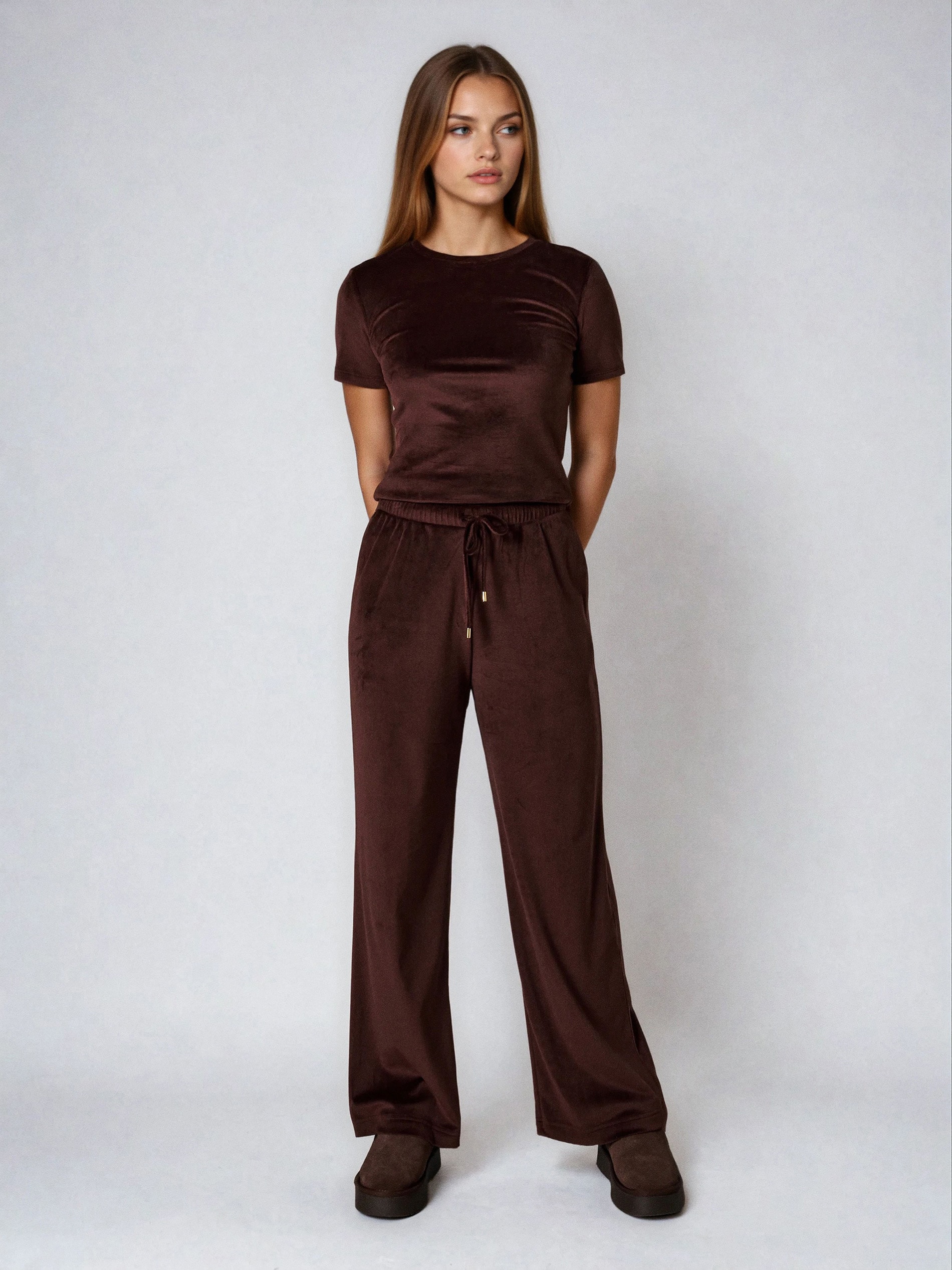 Sinsay - Παντελόνα - καφέ φωτογραφία