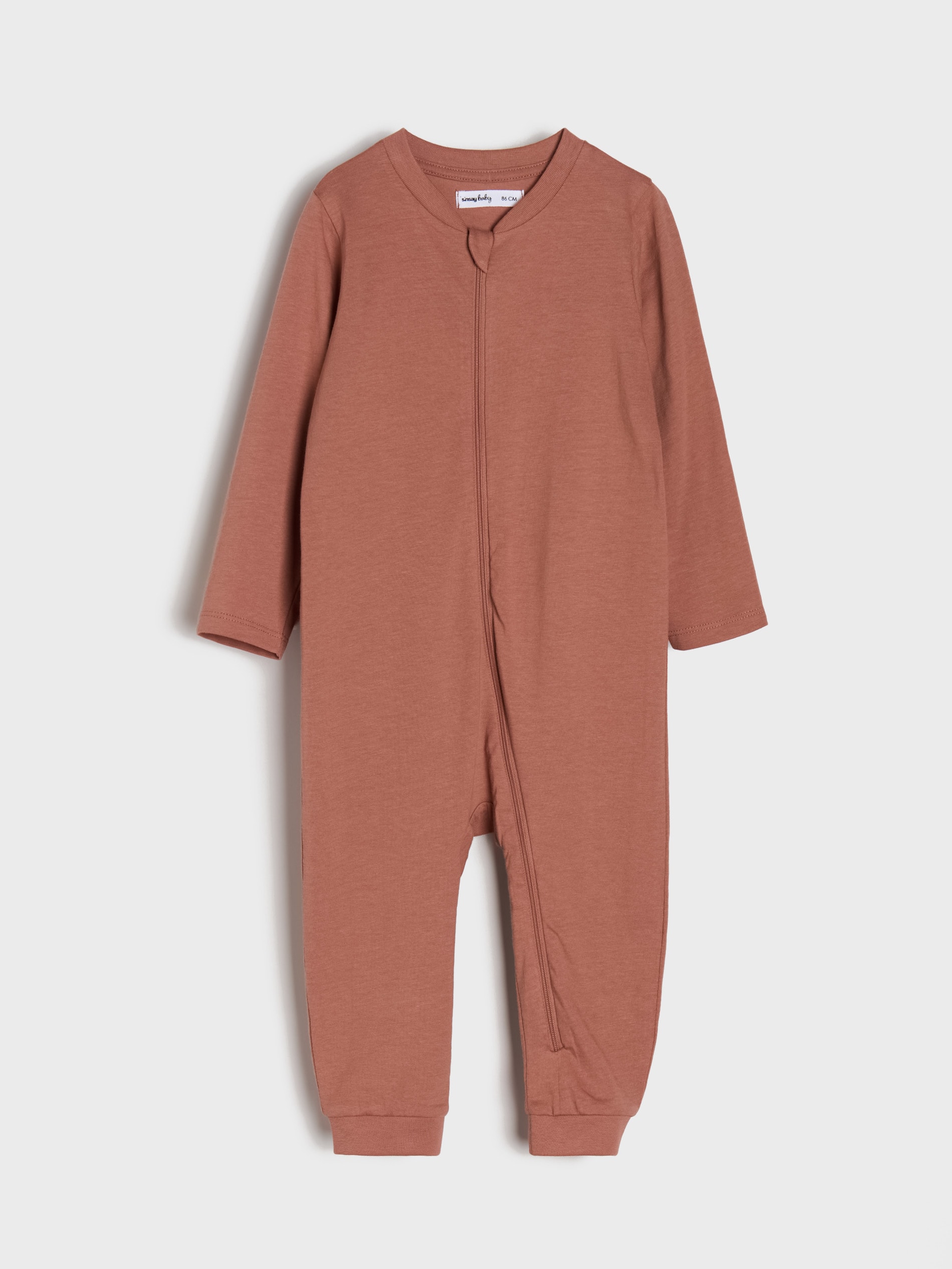 Sinsay - Βαμβακερή φόρμα ύπνου 2 pack - ροζ παστελ φωτογραφία