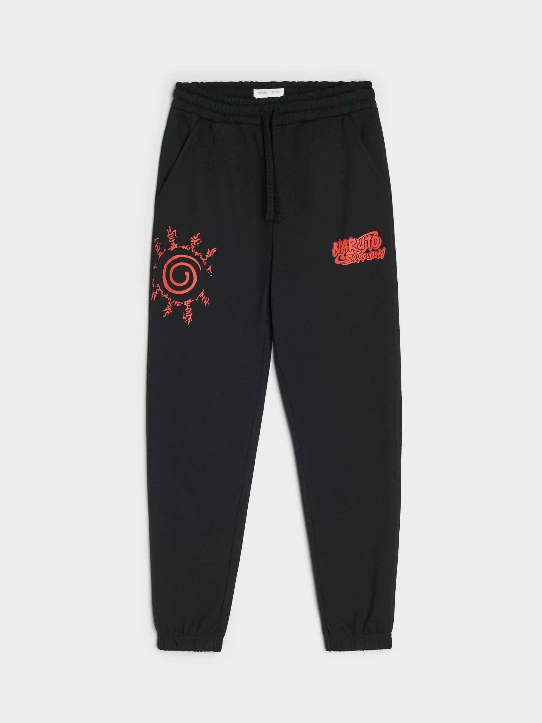 Sinsay - Παντελόνι φόρμας jogger Naruto - μαυρο φωτογραφία