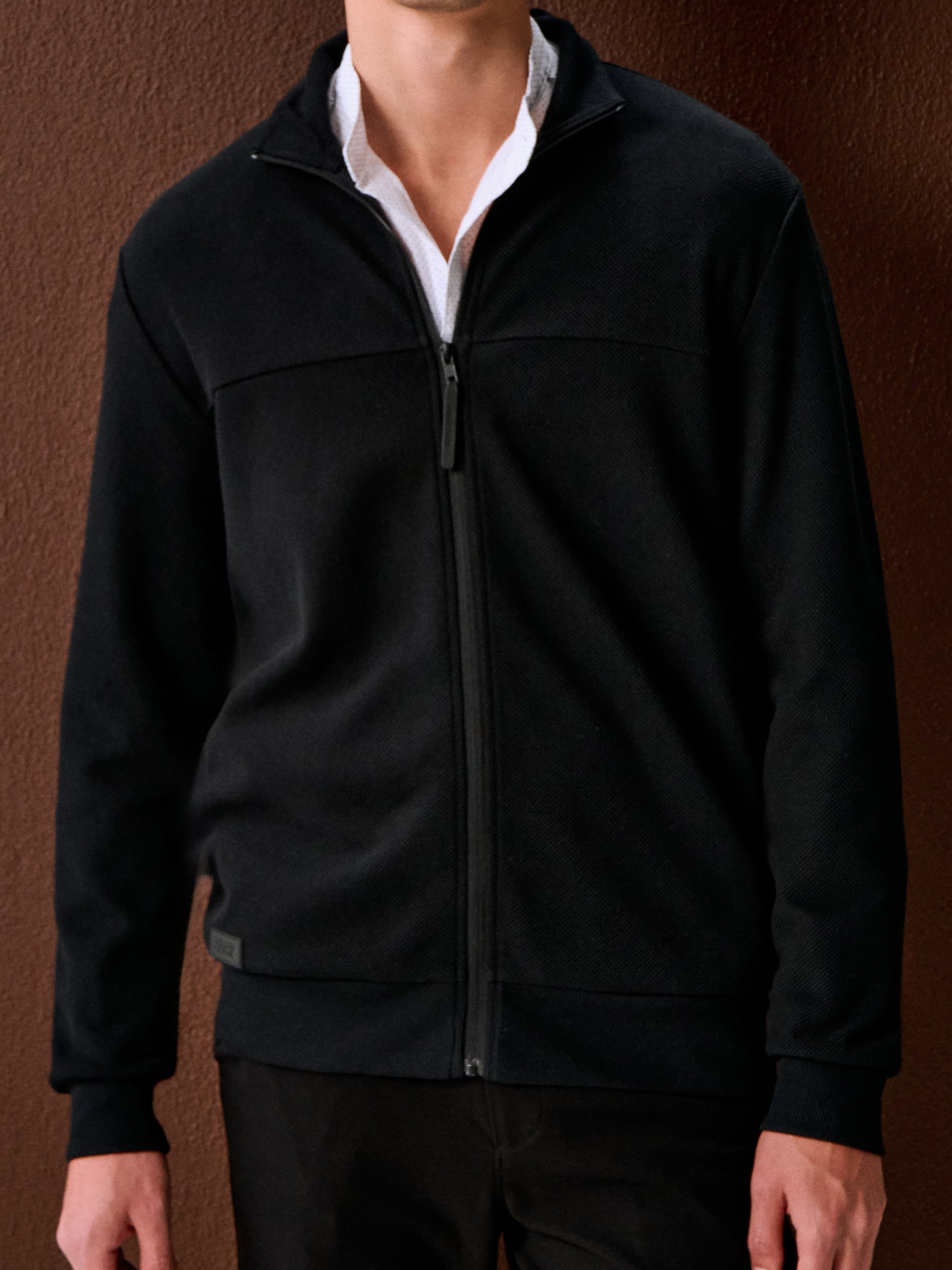 Sinsay - Bluza bomberka - czarny