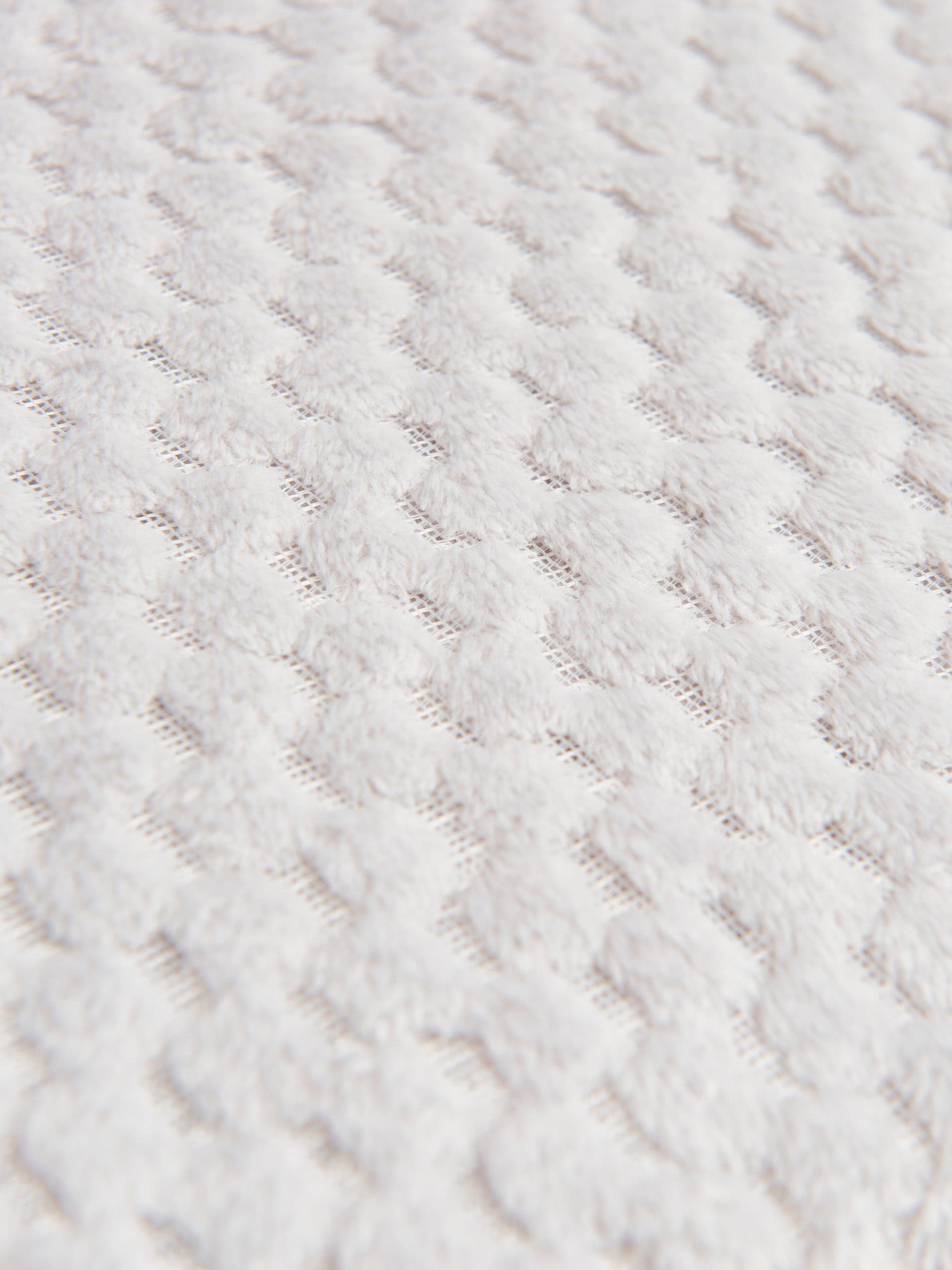 Sinsay - Καλύμμα κρεβατιού με δομή κηρήθρας - ανοιχτό γκρι φωτογραφία