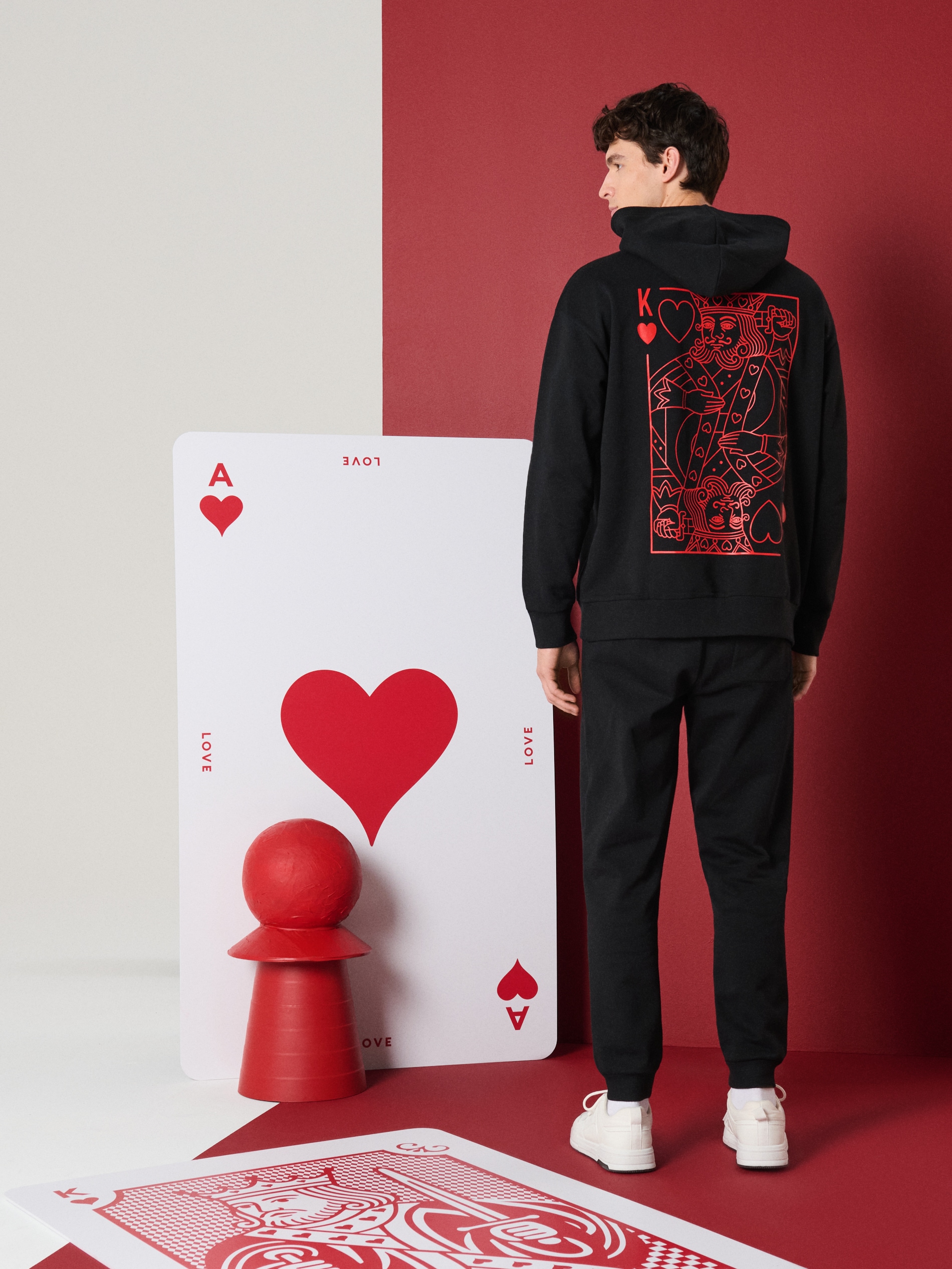 Bluza hoodie z nadrukiem