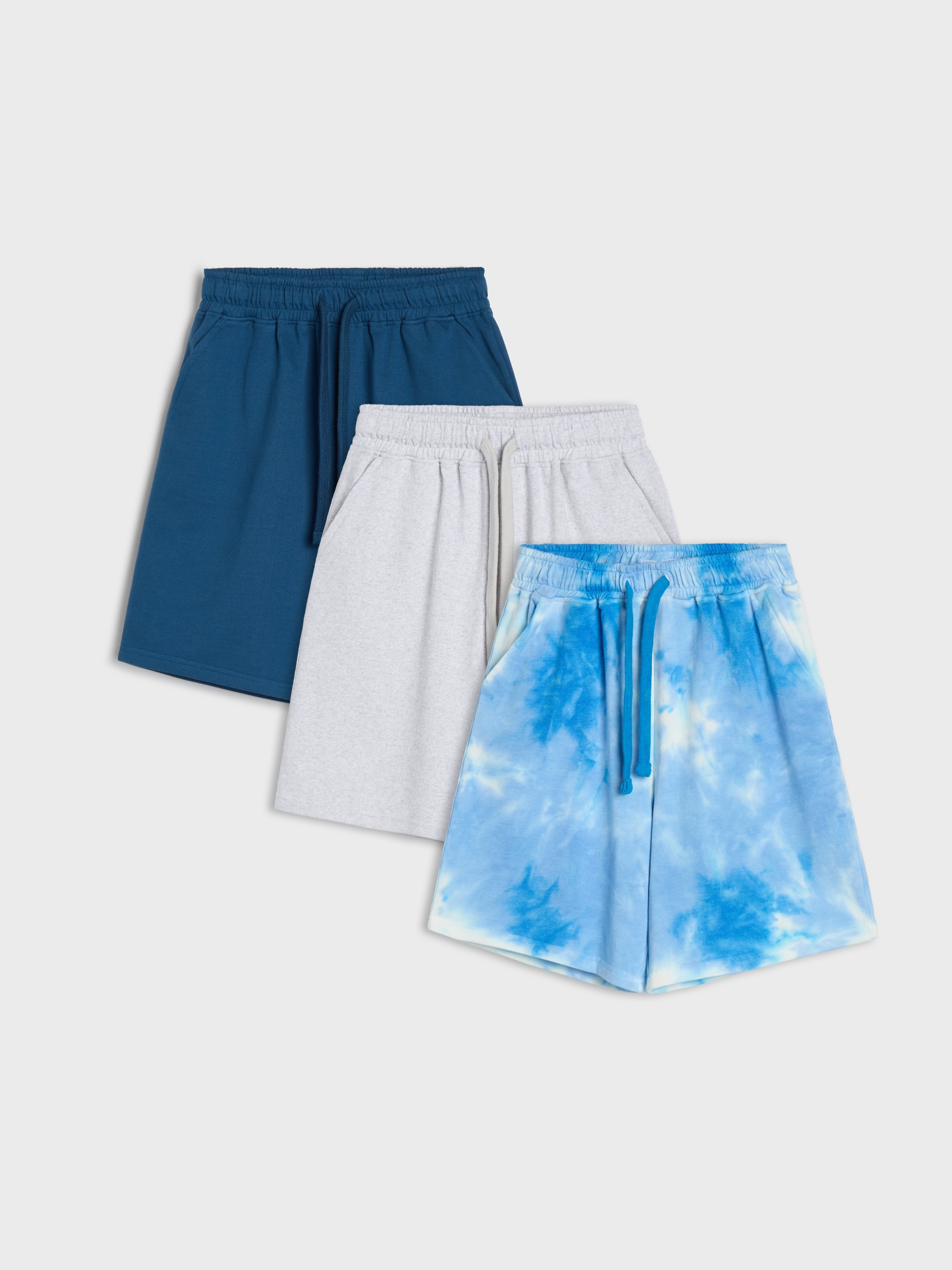 Sinsay - Szorty 3 pack - szary