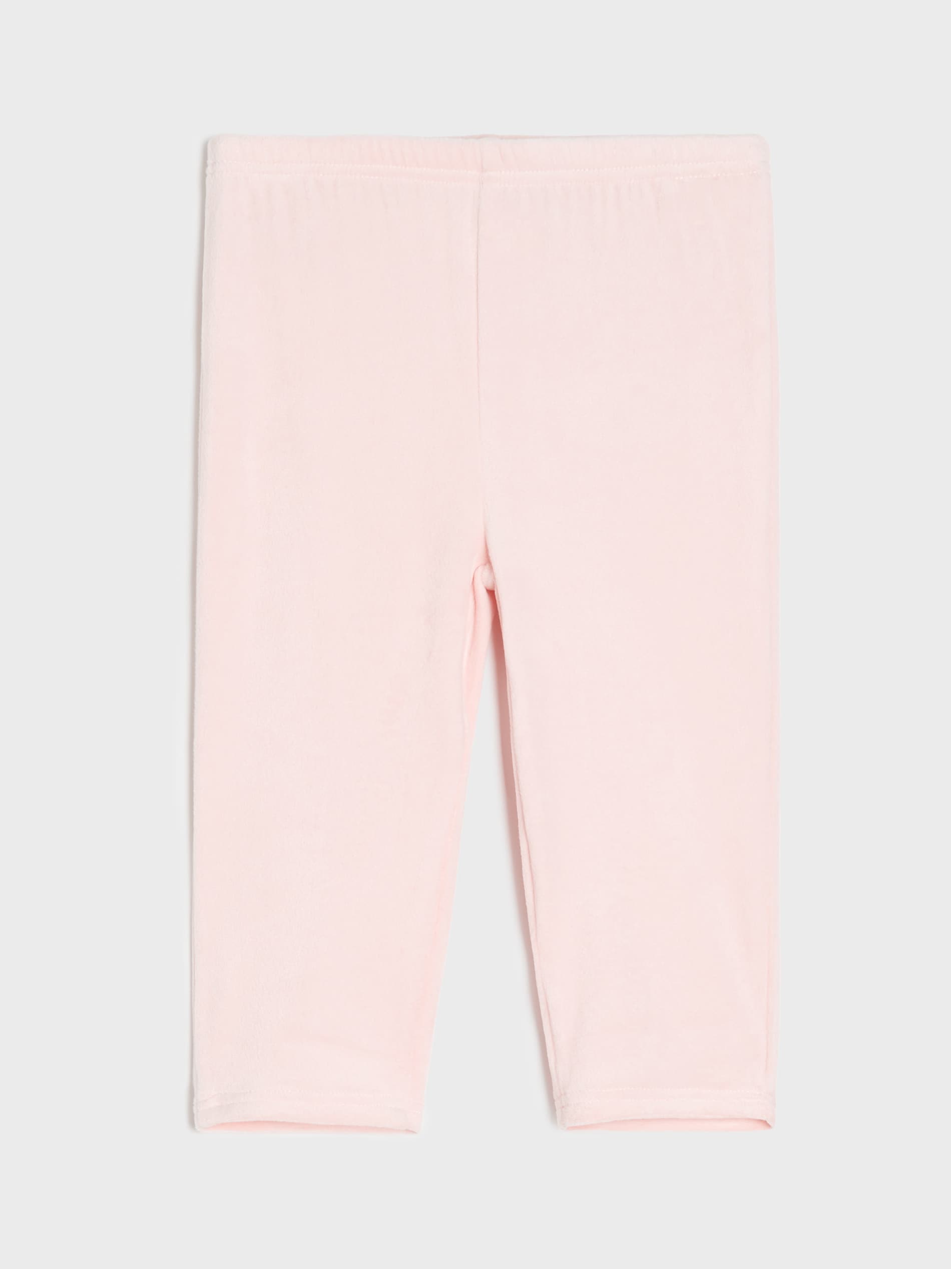 Sinsay - Βελούδινο σετ πιτζάμας - κρεμ φωτογραφία