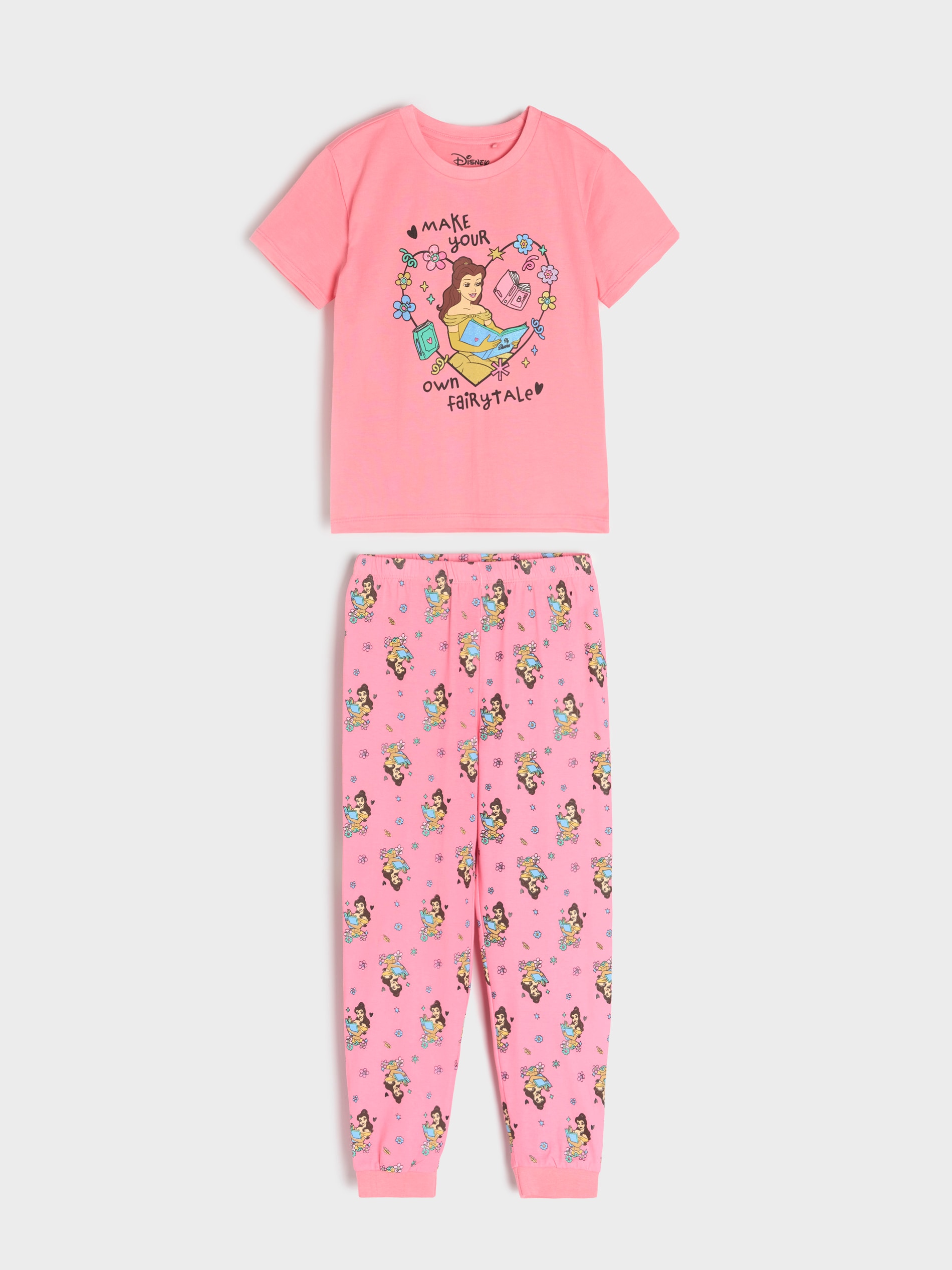 Sinsay - Piżama Disney Princess - fioletowy