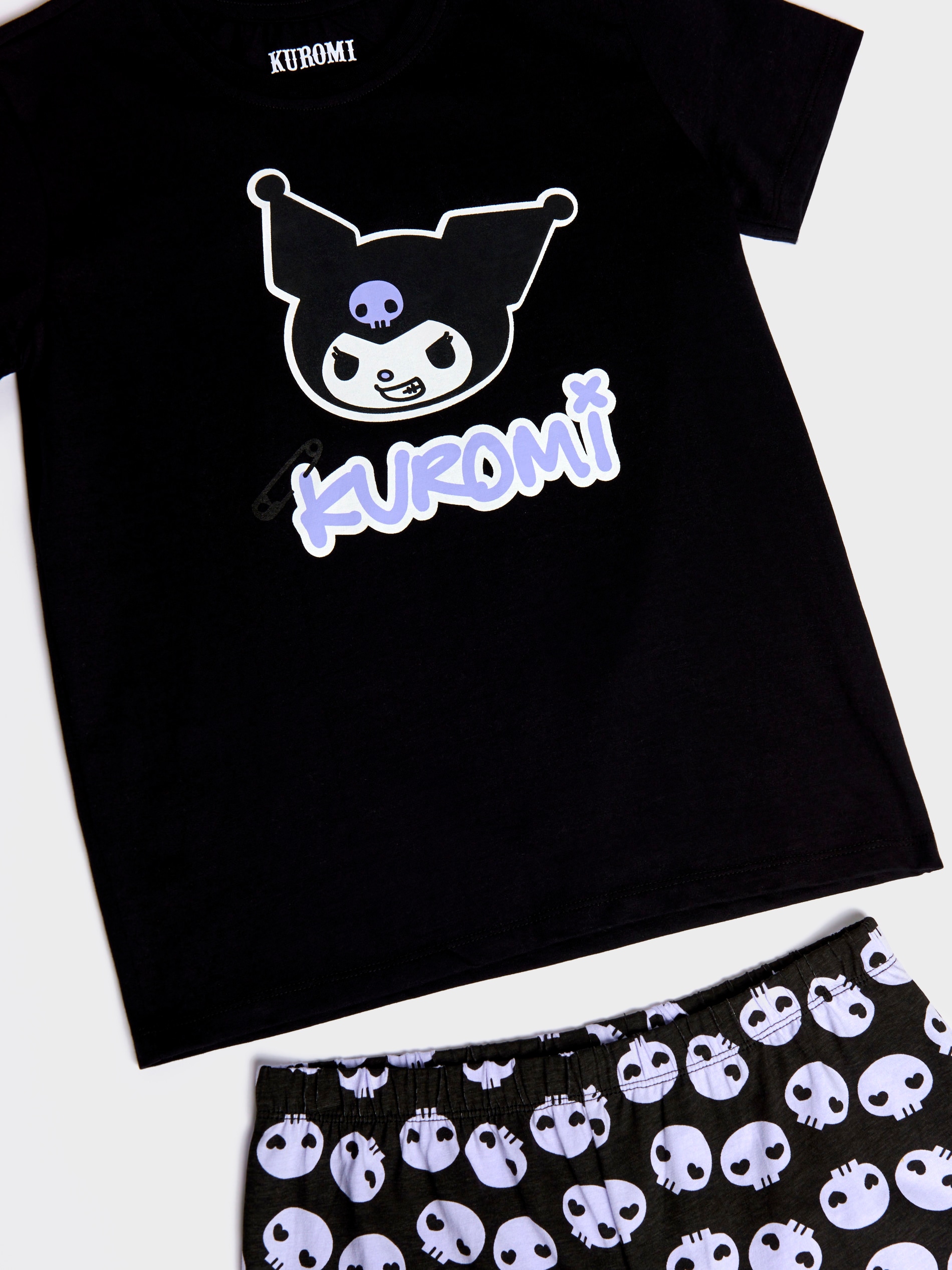 Sinsay - Πιτζάμες δύο τεμαχίων Kuromi - μαυρο φωτογραφία