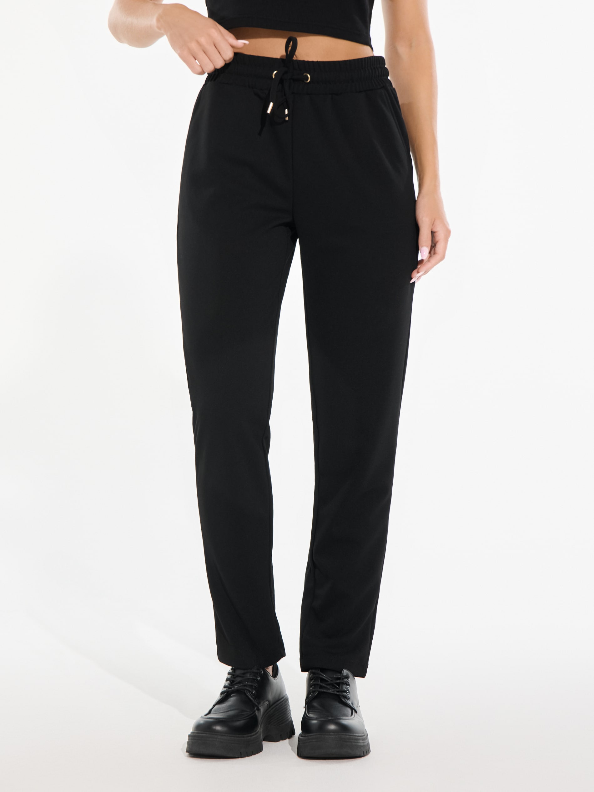 Sinsay - Παντελόνι φόρμας - μαυρο φωτογραφία