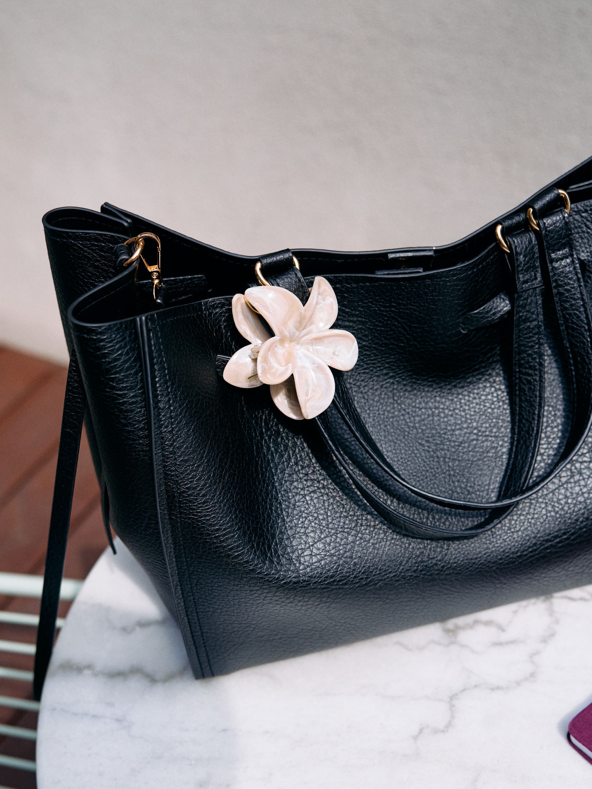 Sinsay - Κλάμερ - κρεμ φωτογραφία