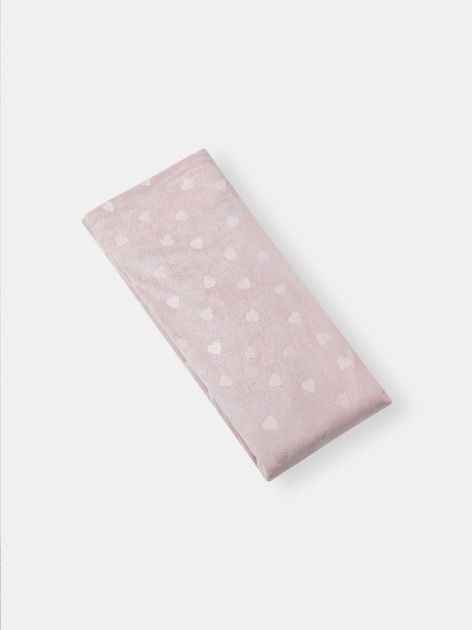 Sinsay - Βελουτέ κουρτίνα με ανάγλυφο σχέδιο - ροζ παστελ φωτογραφία