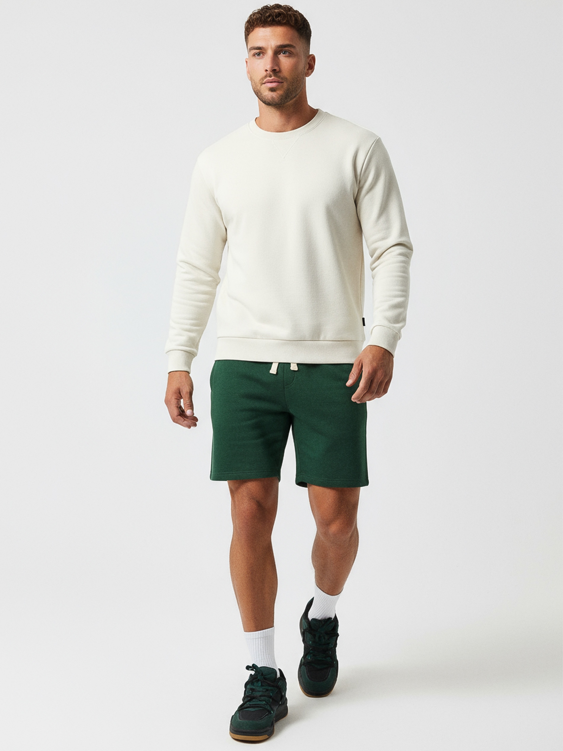 Sinsay - Σορτς με λεπτομέρεια από φιόγκο - πρασινο φωτογραφία