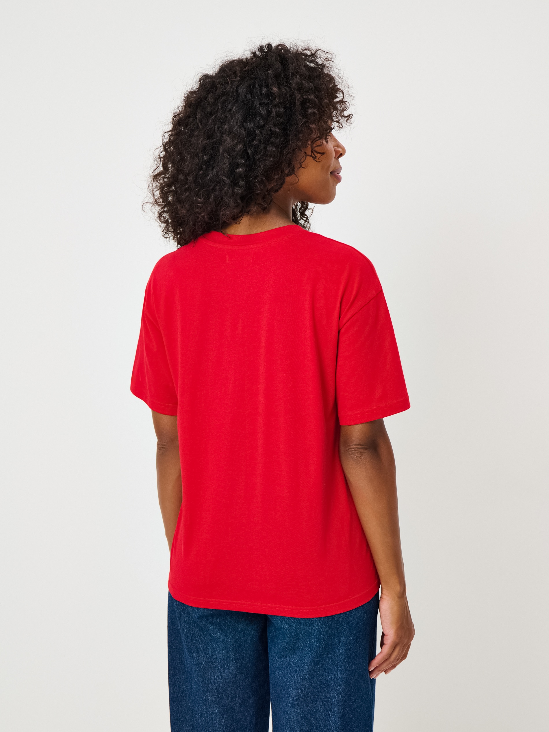 Sinsay - Βαμβακερό μπλουζάκι με στάμπα Grinch - κοκκινο φωτογραφία