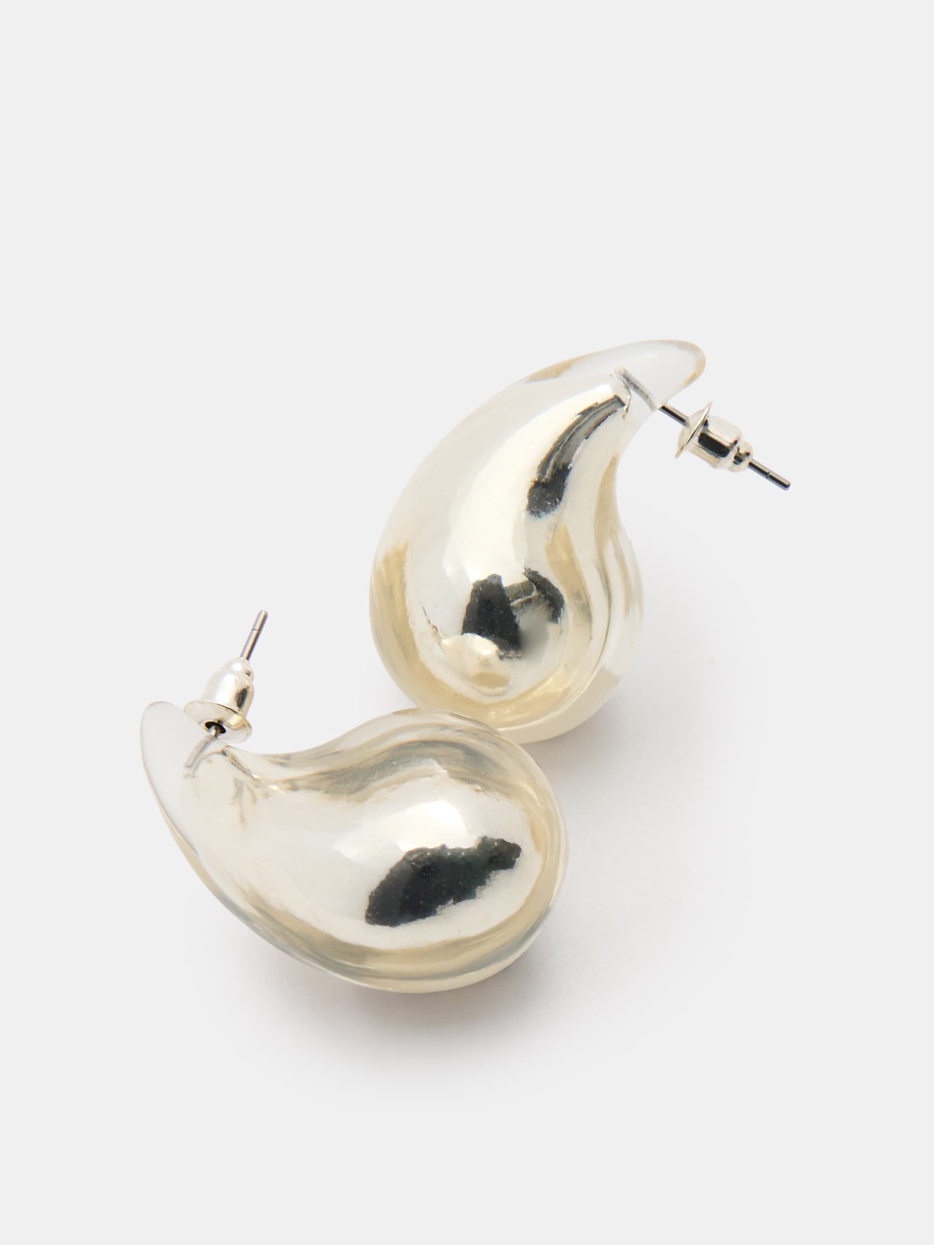 Sinsay - Σκουλαρίκια - ασημι φωτογραφία