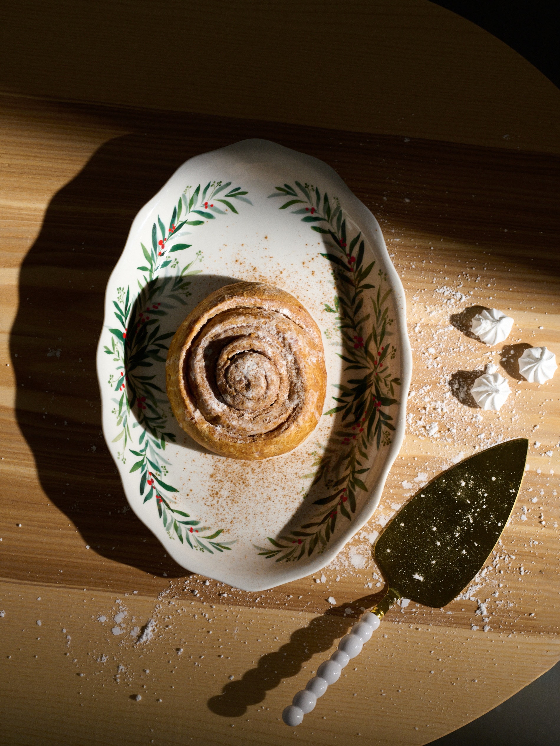 Sinsay - Πιατέλα με χριστουγεννιάτικο μοτίβο - πολυχρωμο φωτογραφία