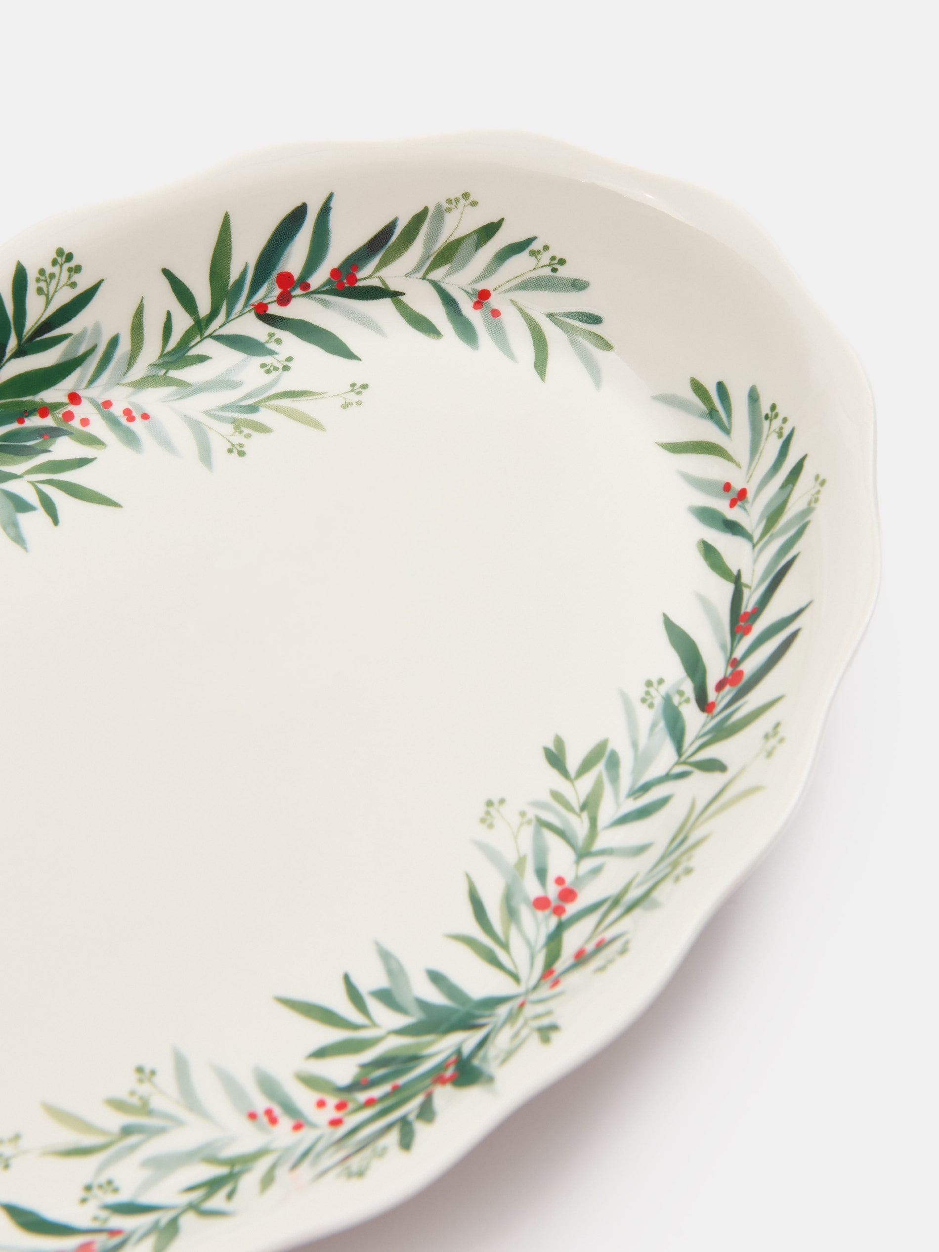 Sinsay - Πιατέλα με χριστουγεννιάτικο μοτίβο - πολυχρωμο φωτογραφία