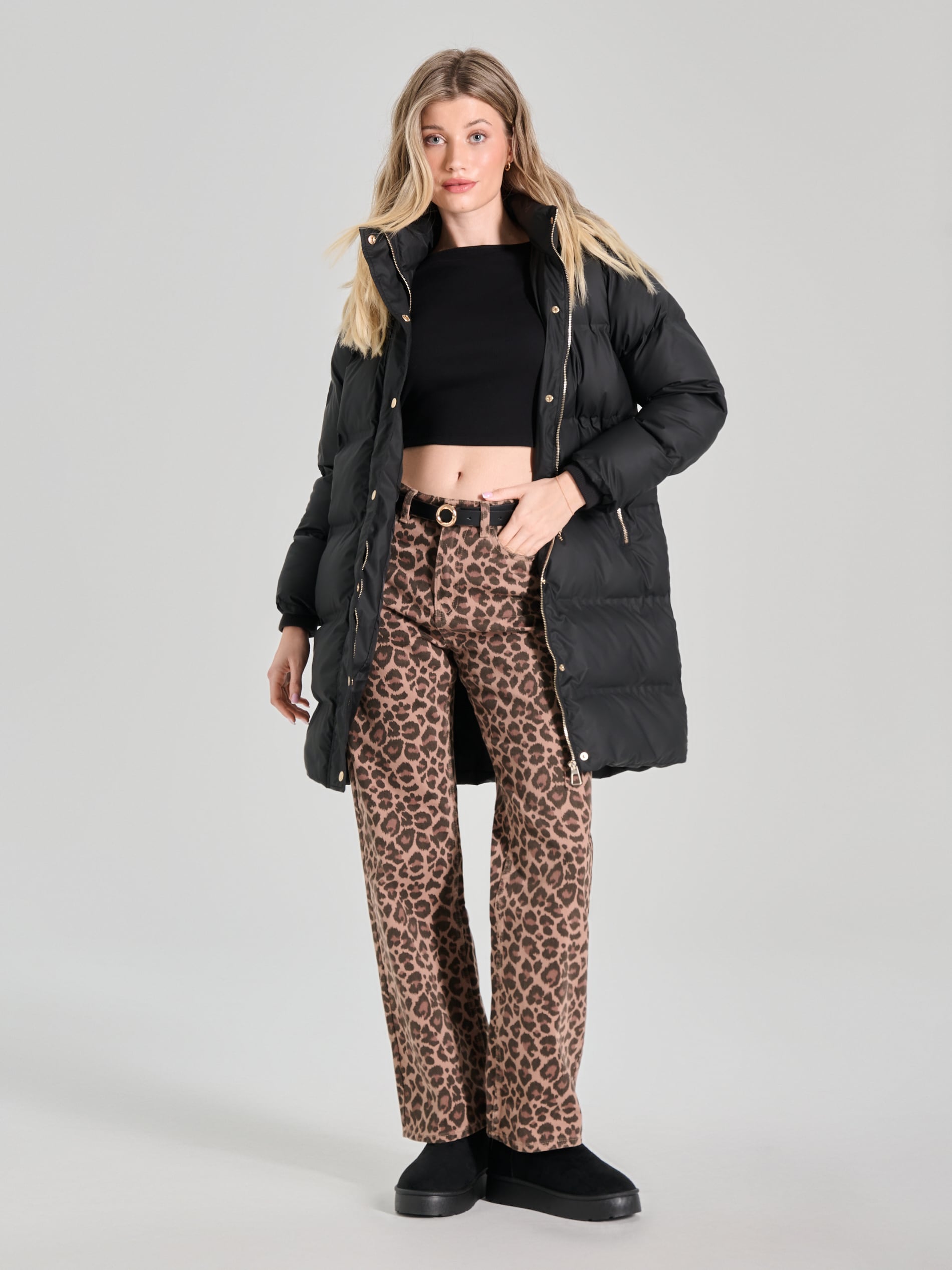 Sinsay - Τζάκετ με κουκούλα - μαυρο φωτογραφία