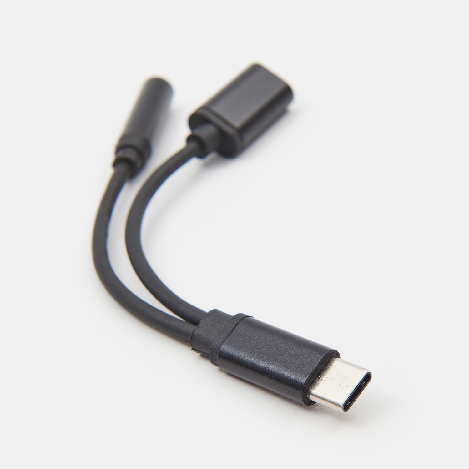 Levně Sinsay - USB kabel se 2 koncovkami - Černý