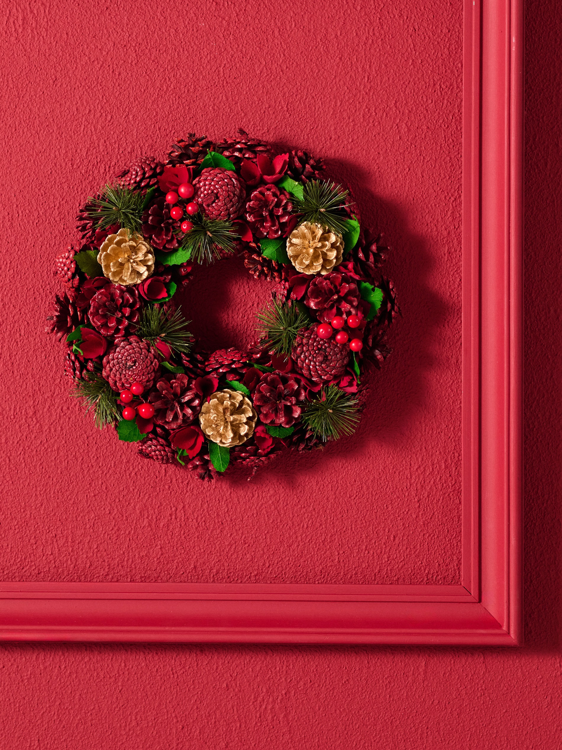 Sinsay - Διακοσμητικό στεφάνι - πολυχρωμο φωτογραφία