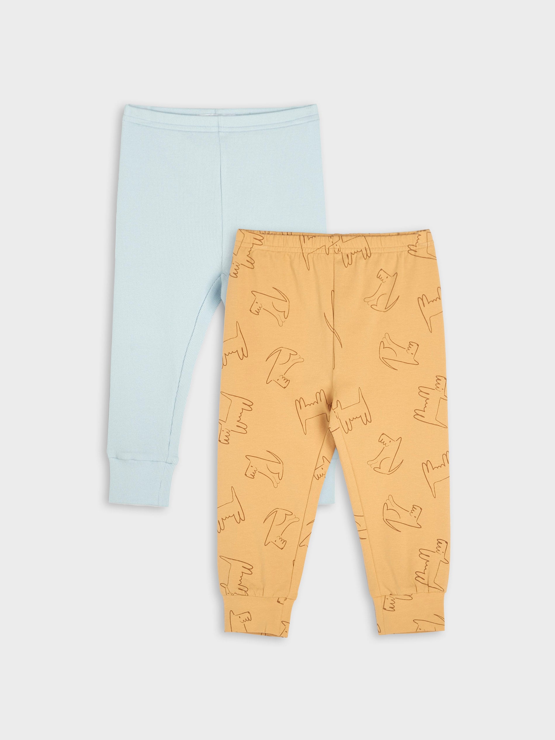 Sinsay - 2 darab leggings - Barna termék 2. képe