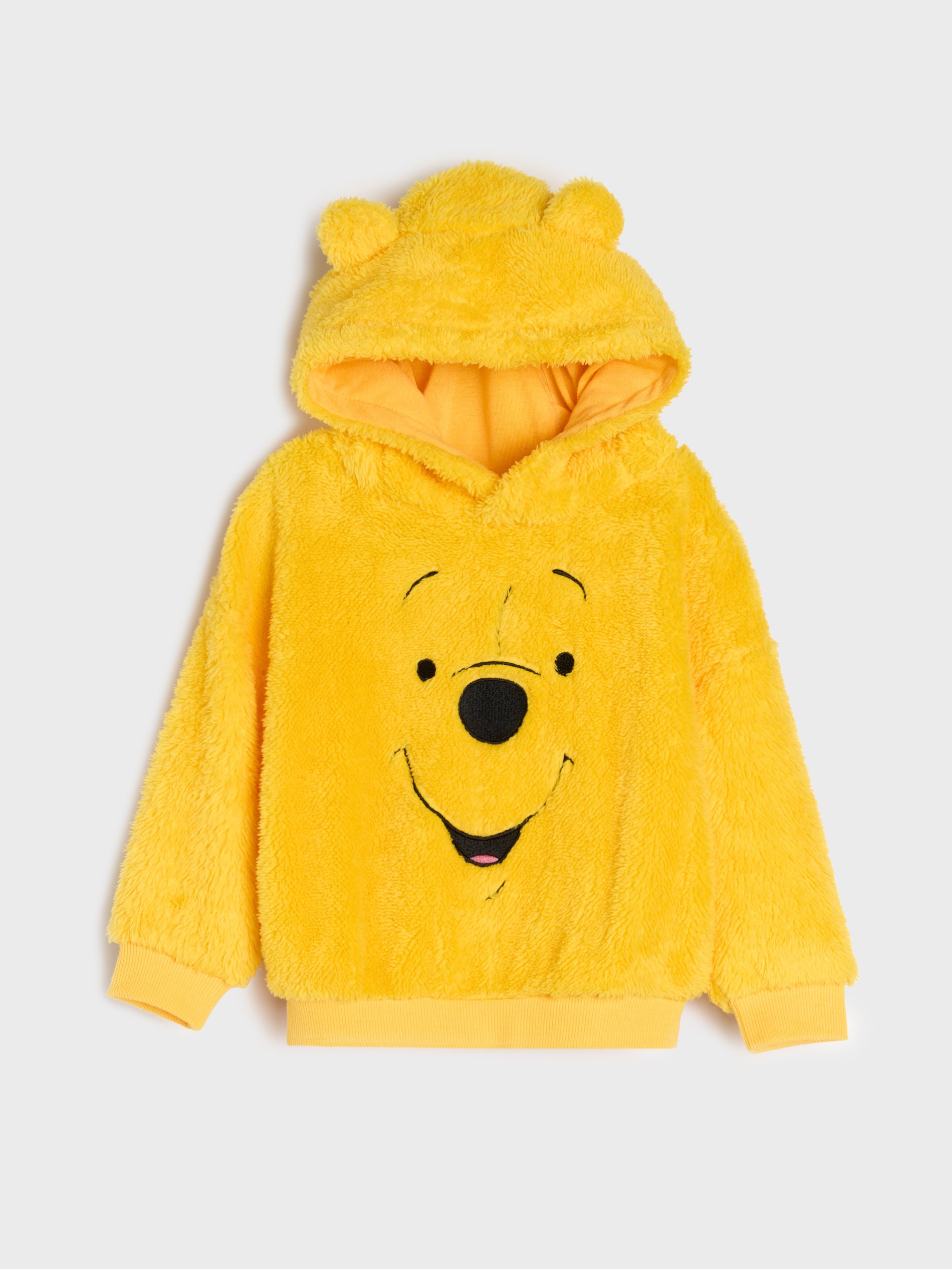 Sinsay - Φούτερ με κουκούλα Winnie the Pooh - μουσταρδι φωτογραφία