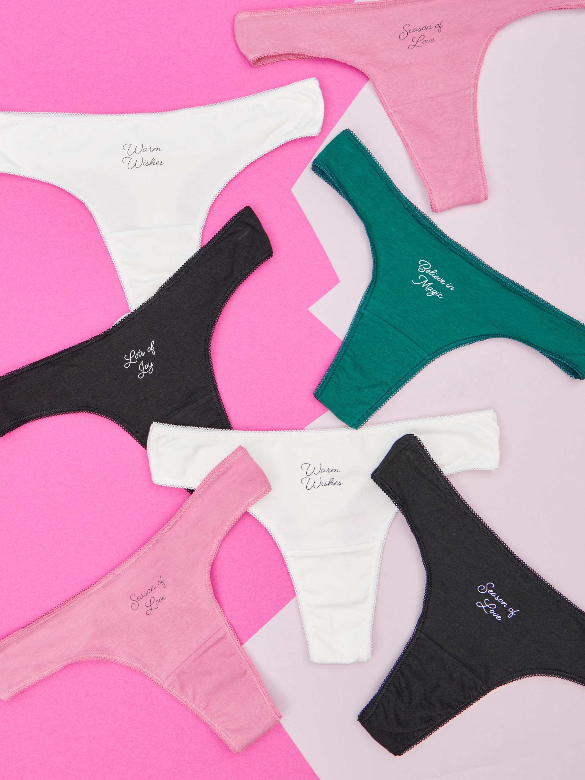 Sinsay - Majtki 7 pack - wielobarwny