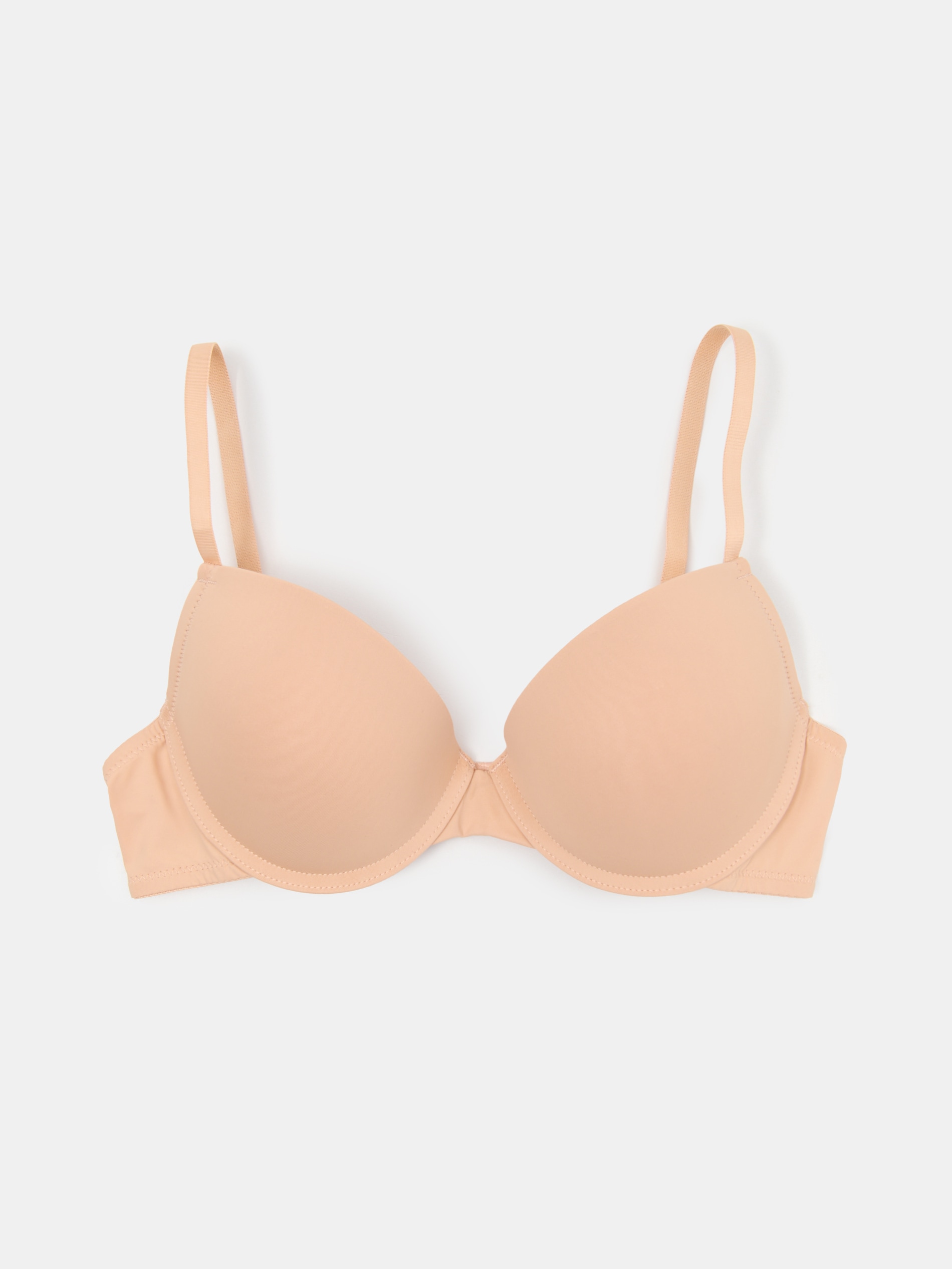 Sinsay - Biustonosz push-up z fiszbinami - kremowy