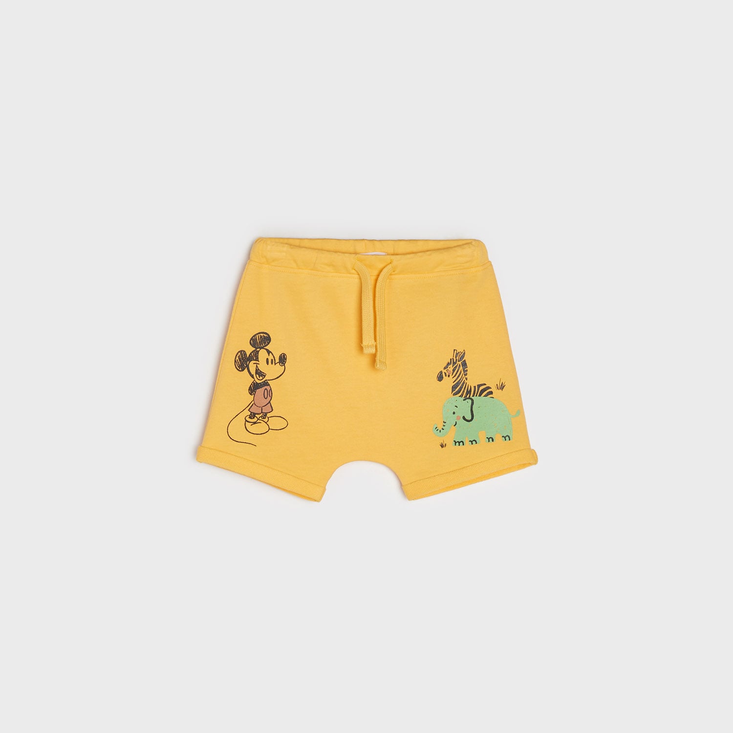 Sinsay – Pantaloni scurți Mickey Mouse – Galben Baby imagine noua