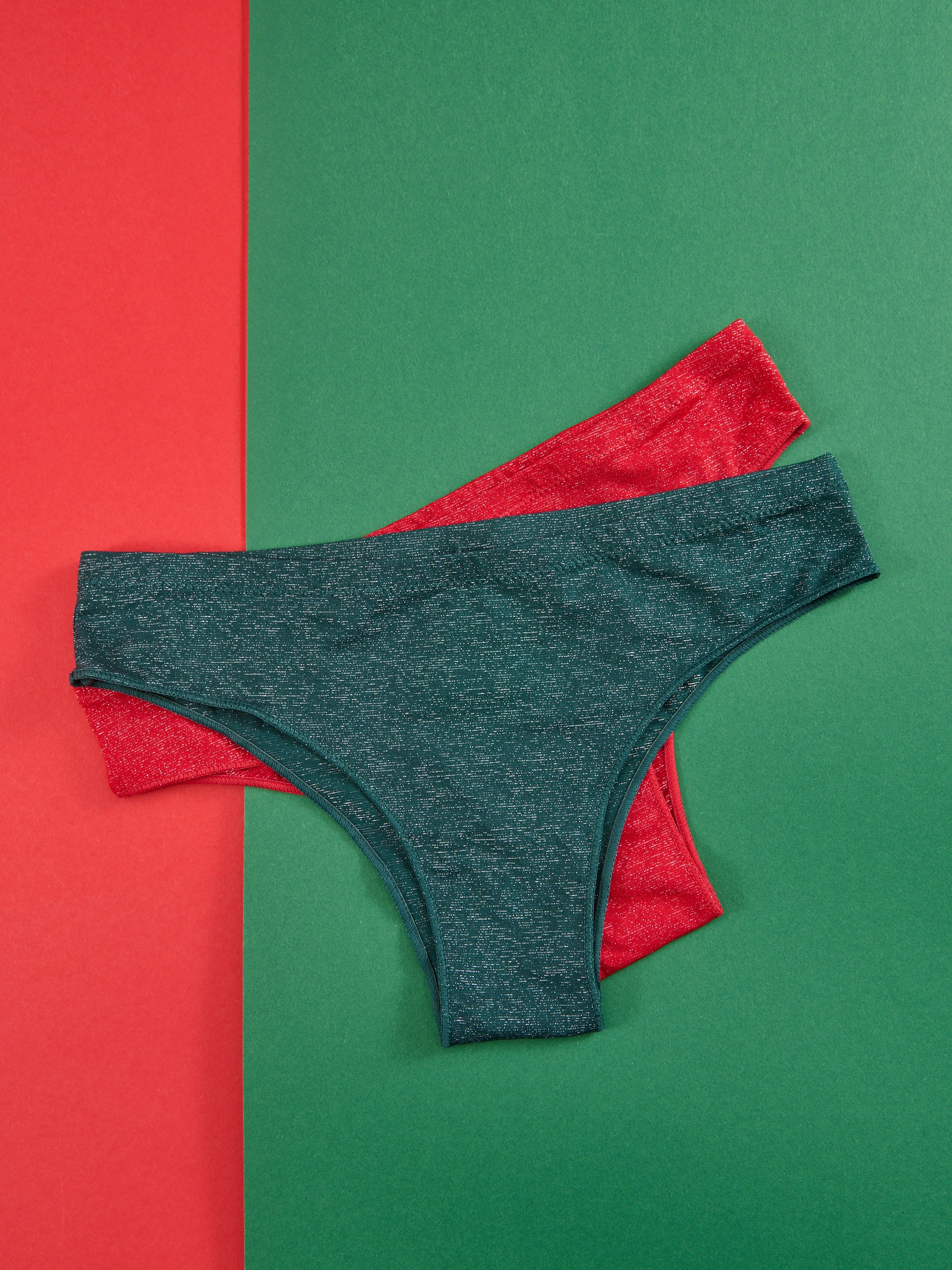 Sinsay - Majtki 2 pack - czerwony