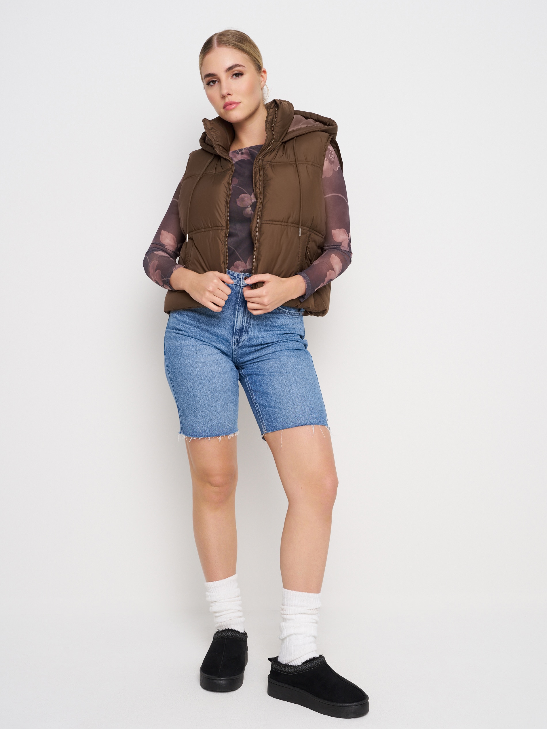 Sinsay - Γιλέκο - καφέ φωτογραφία