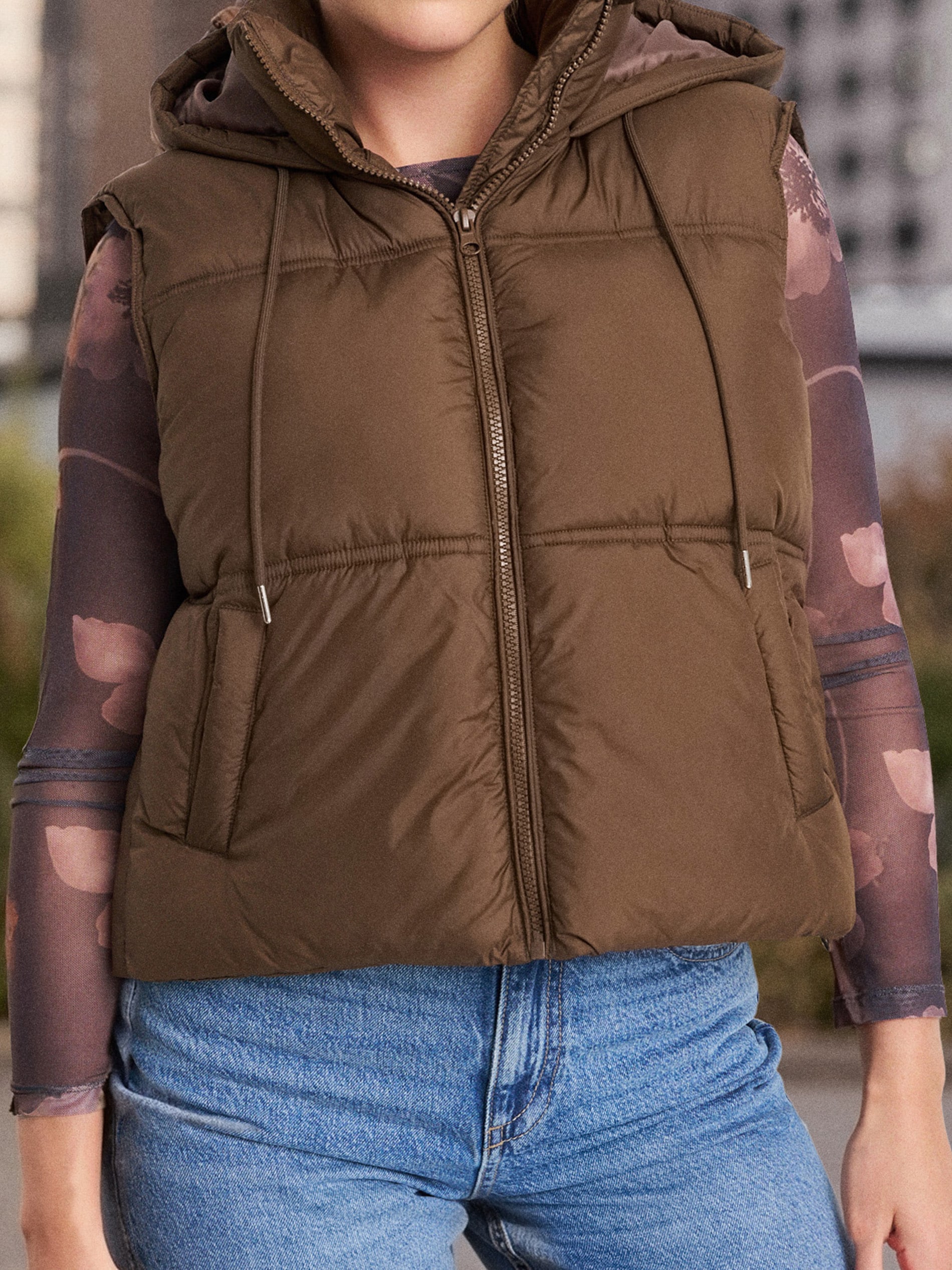 Sinsay - Γιλέκο - καφέ φωτογραφία