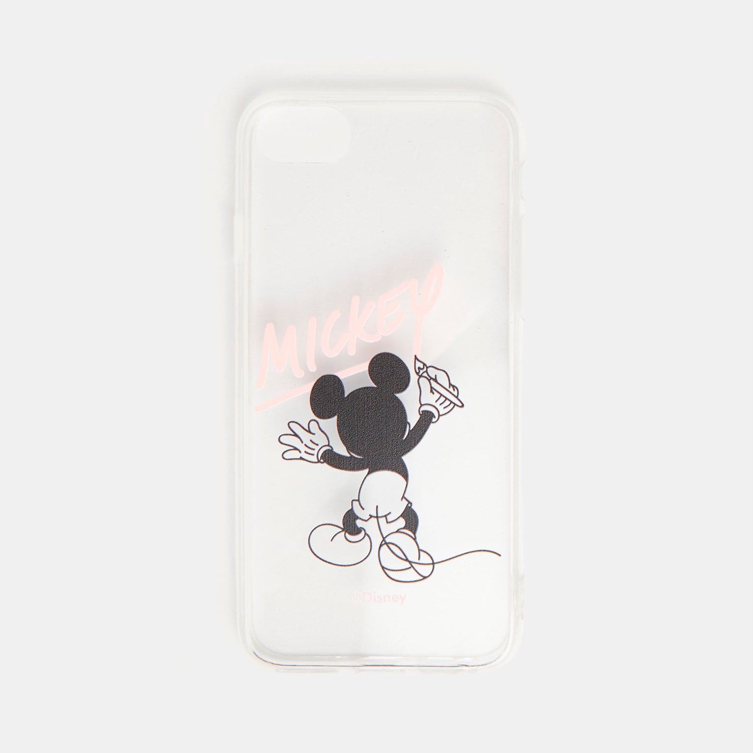 E-shop Sinsay - Puzdro na iPhone 6/7/8/SE Mickey Mouse - Biela