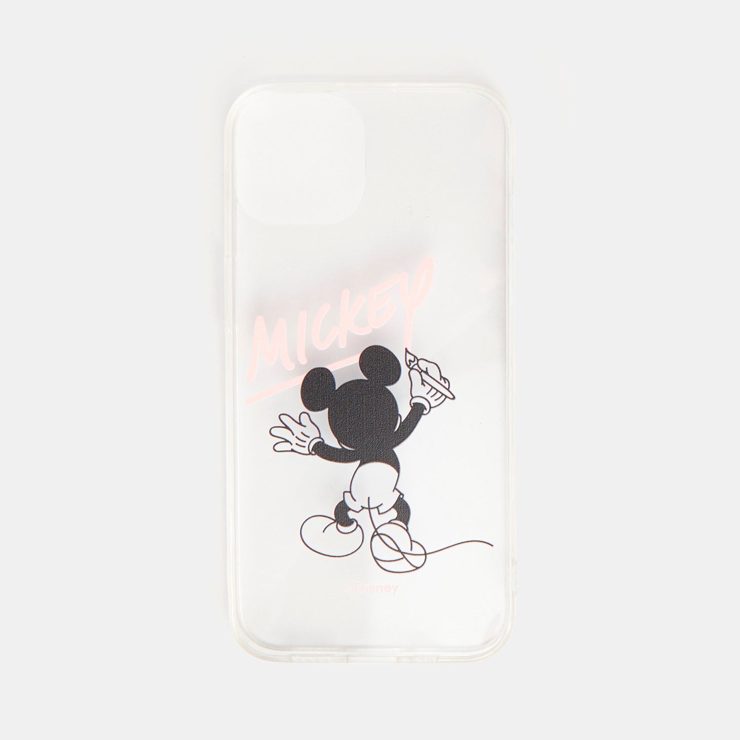 E-shop Sinsay - Puzdro na iPhone 13/14 Mickey Mouse - Biela
