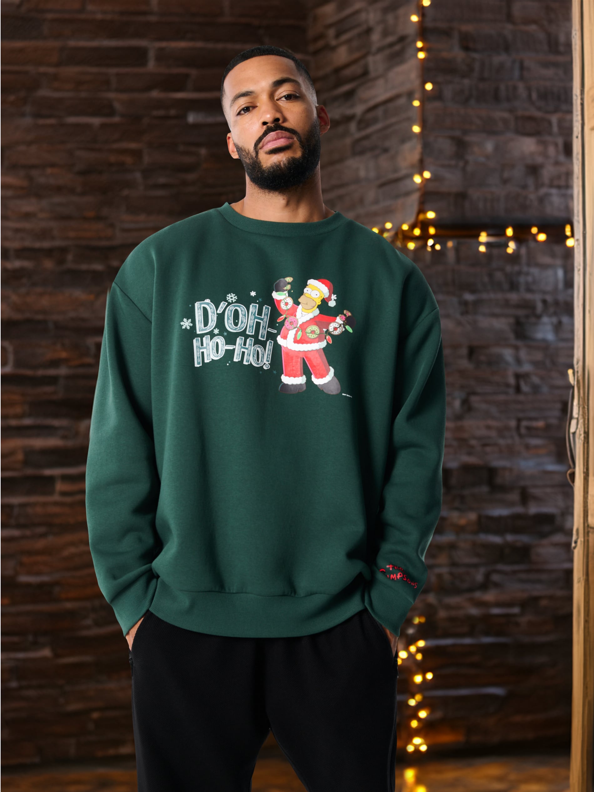 Sinsay - Bluza The Simpsons - zielony