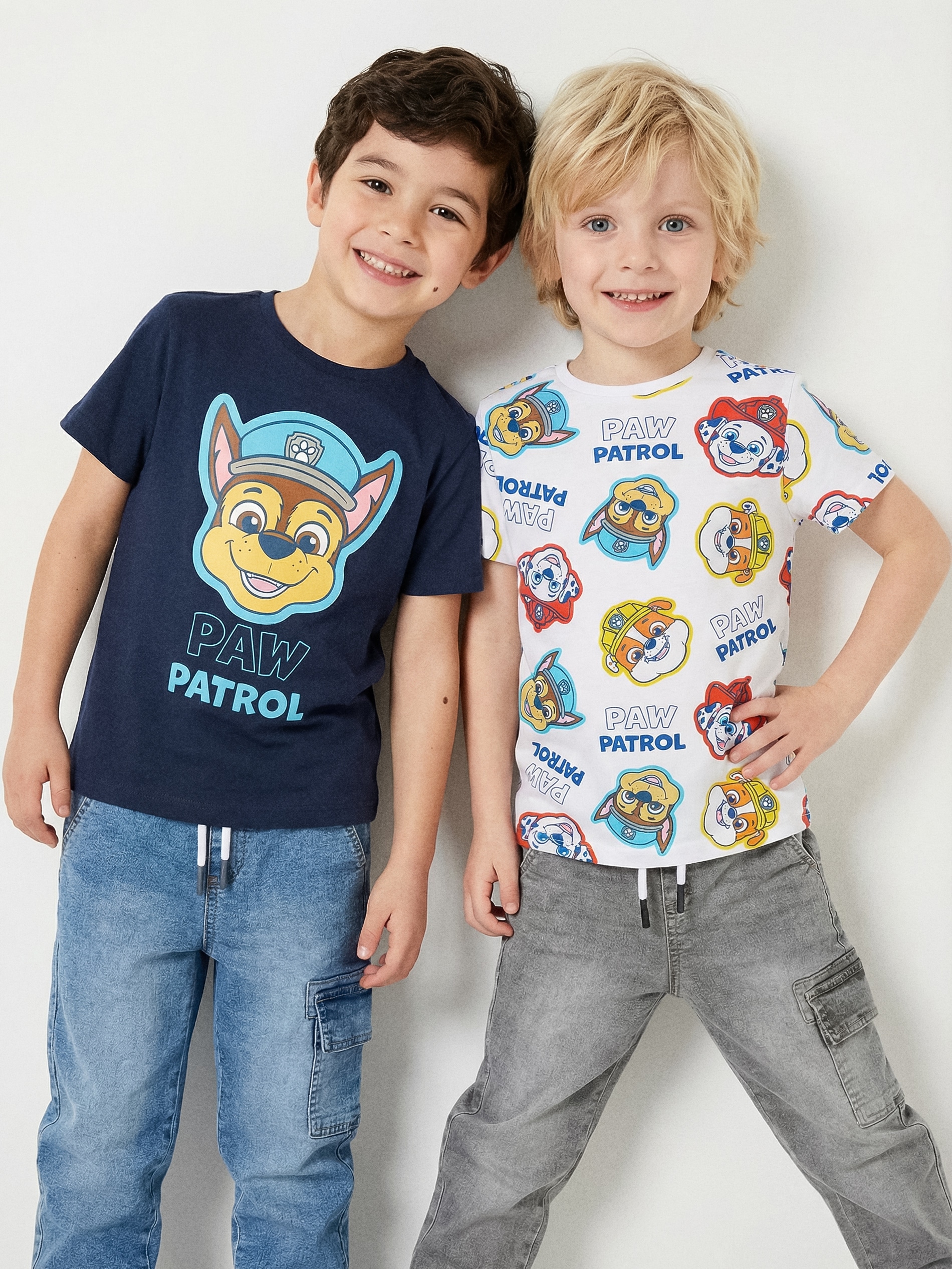 Bawełniane koszulki z nadrukiem PAW Patrol