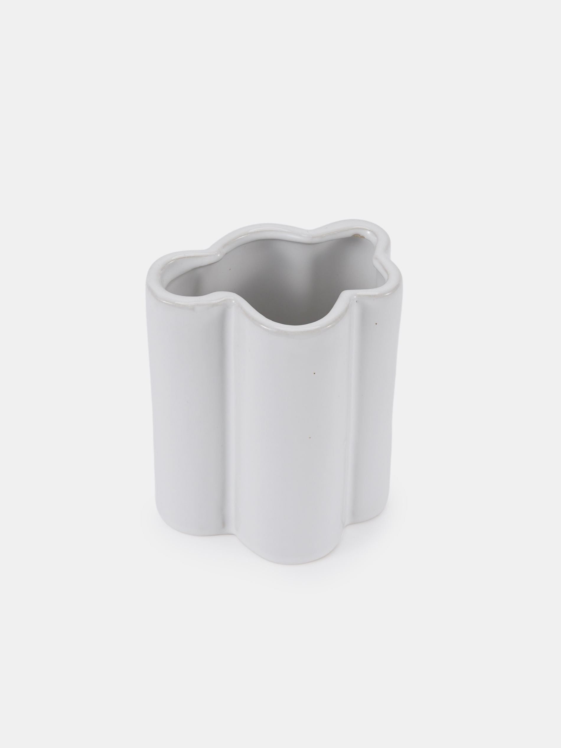 Sinsay - Βάζο με ακανόνιστο σχήμα - λευκο φωτογραφία