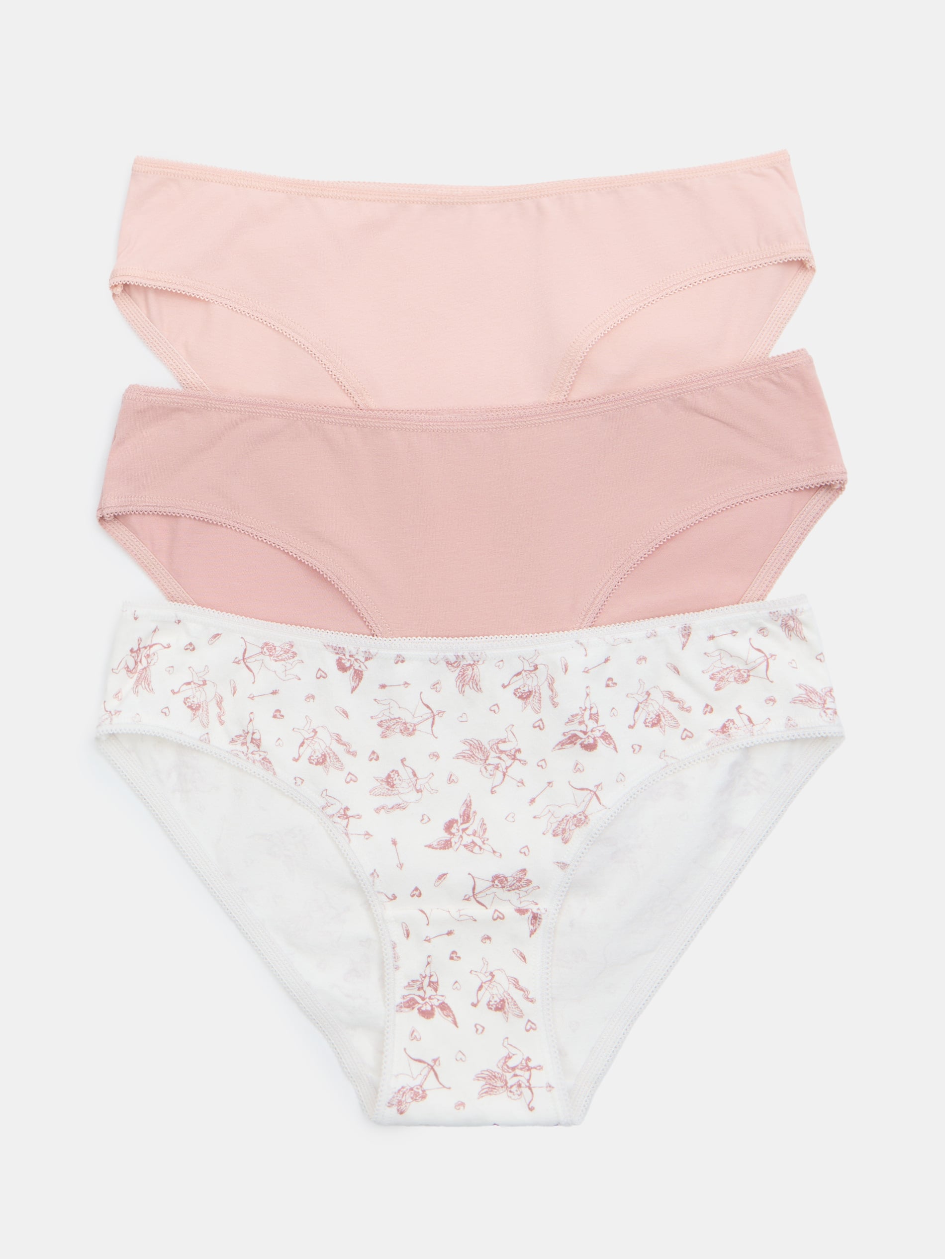 Sinsay - Bawełniane majtki Classic 3 pack - wielobarwny