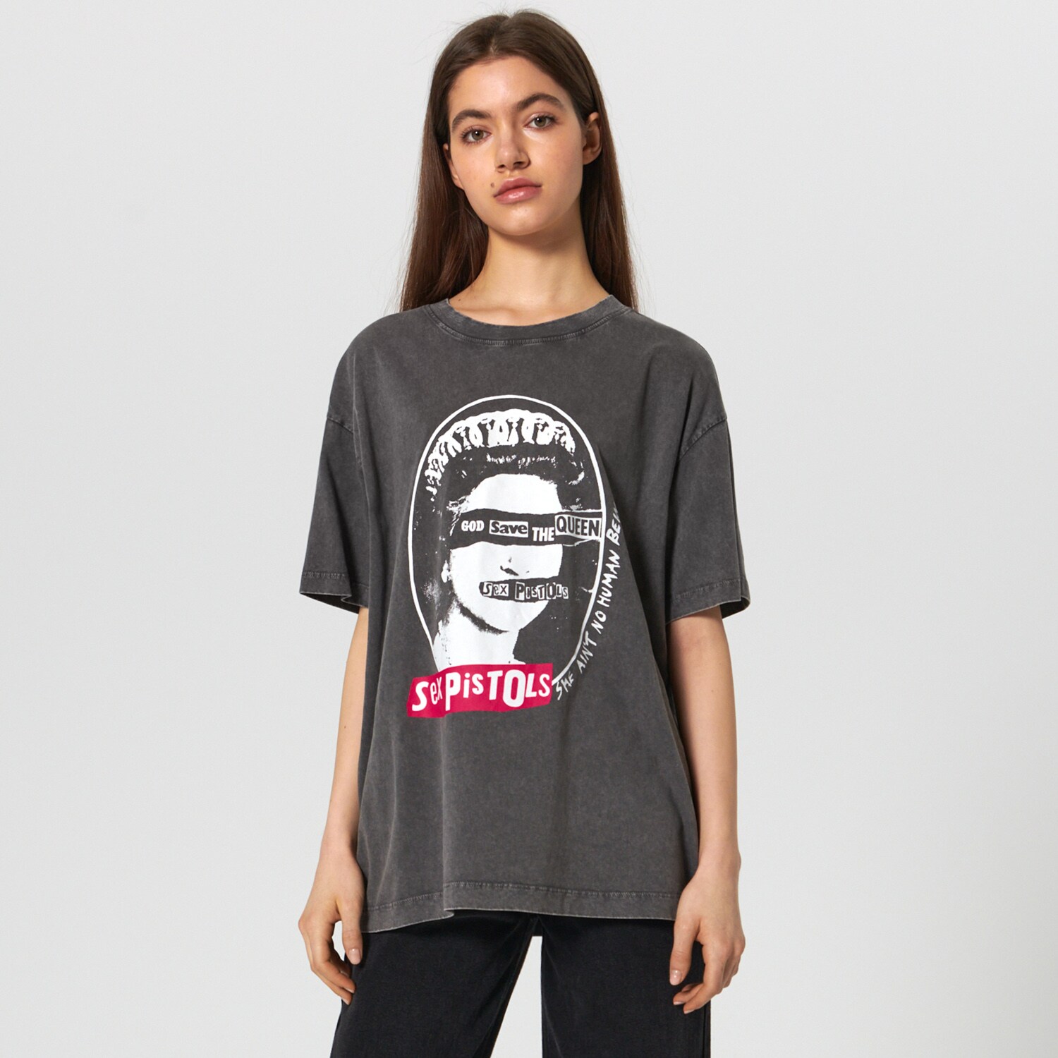 Sinsay - Tricou Sex Pistols - Gri