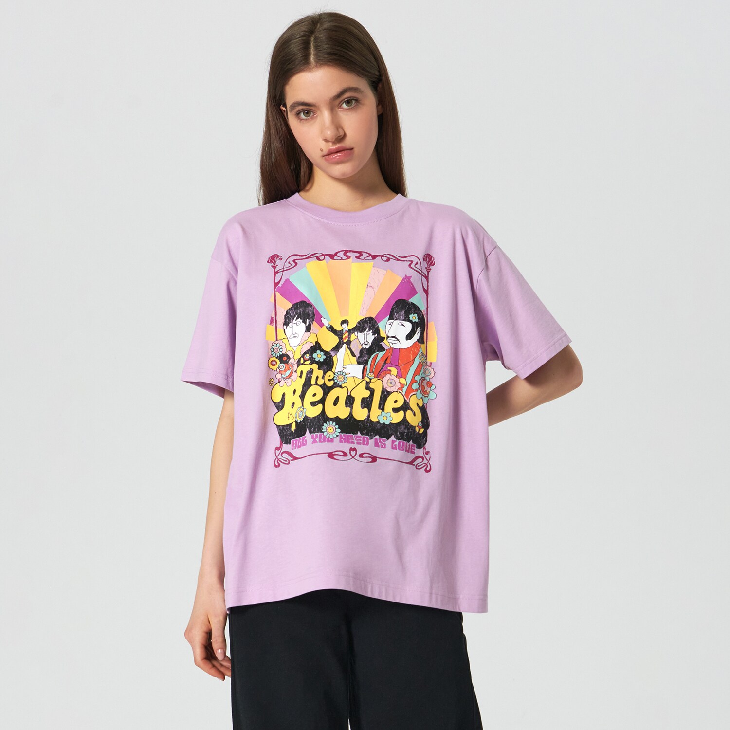 Sinsay - Tricou The Beatles - Violet