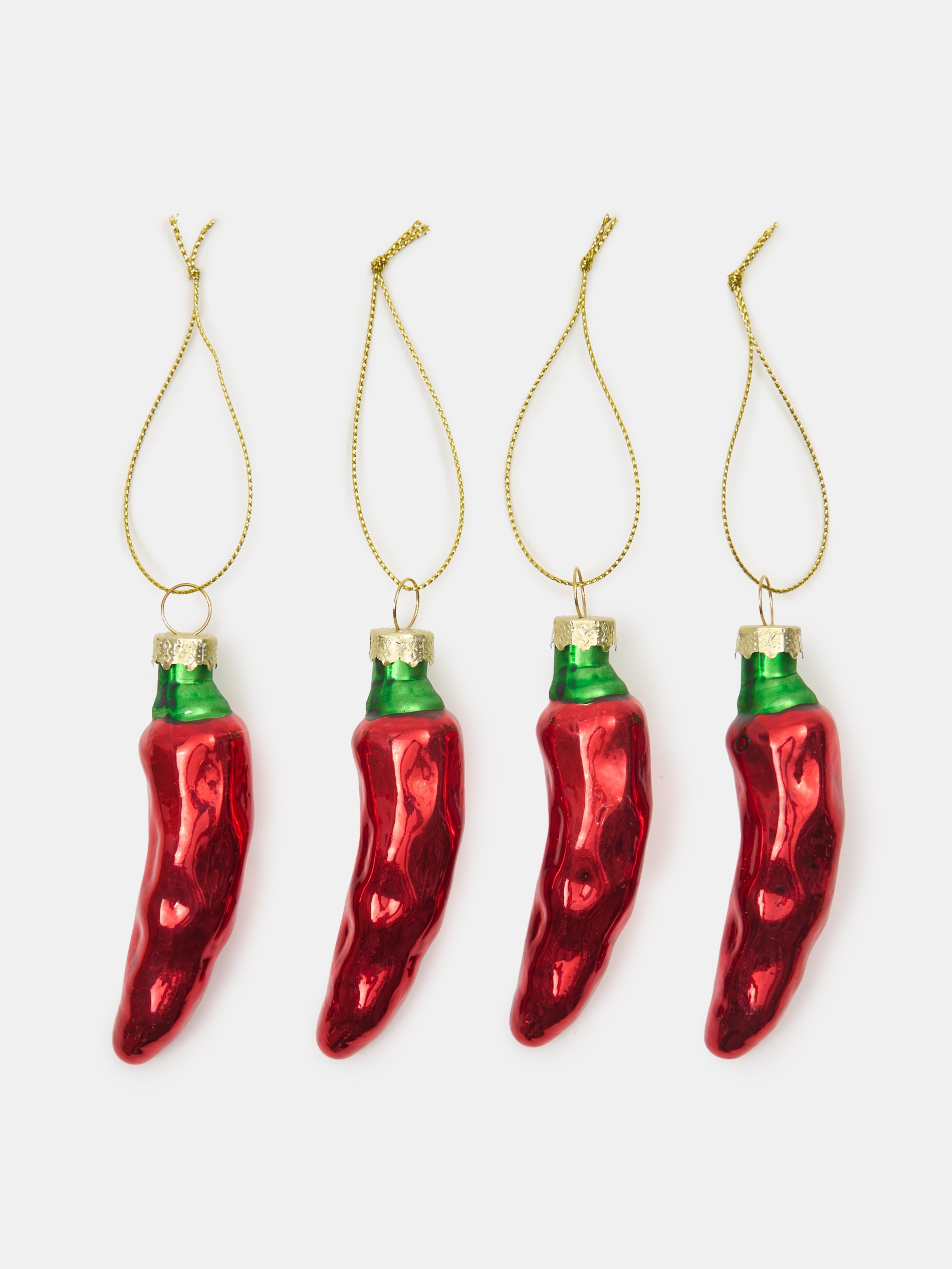 Sinsay - Σετ 4 χριστουγεννιάτικες μπάλες - κοκκινο φωτογραφία