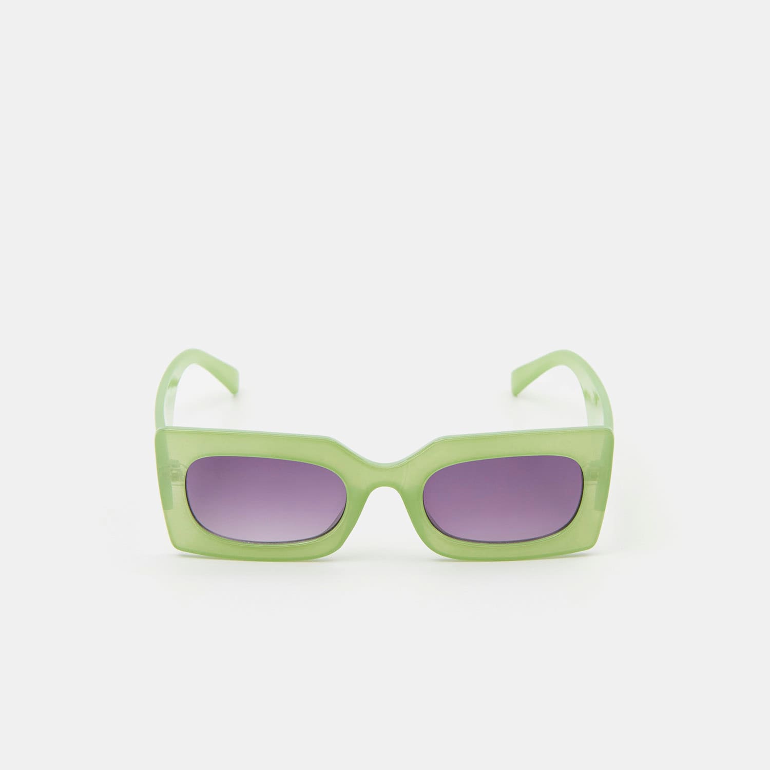 E-shop Sinsay - Slnečné okuliare - Zelená