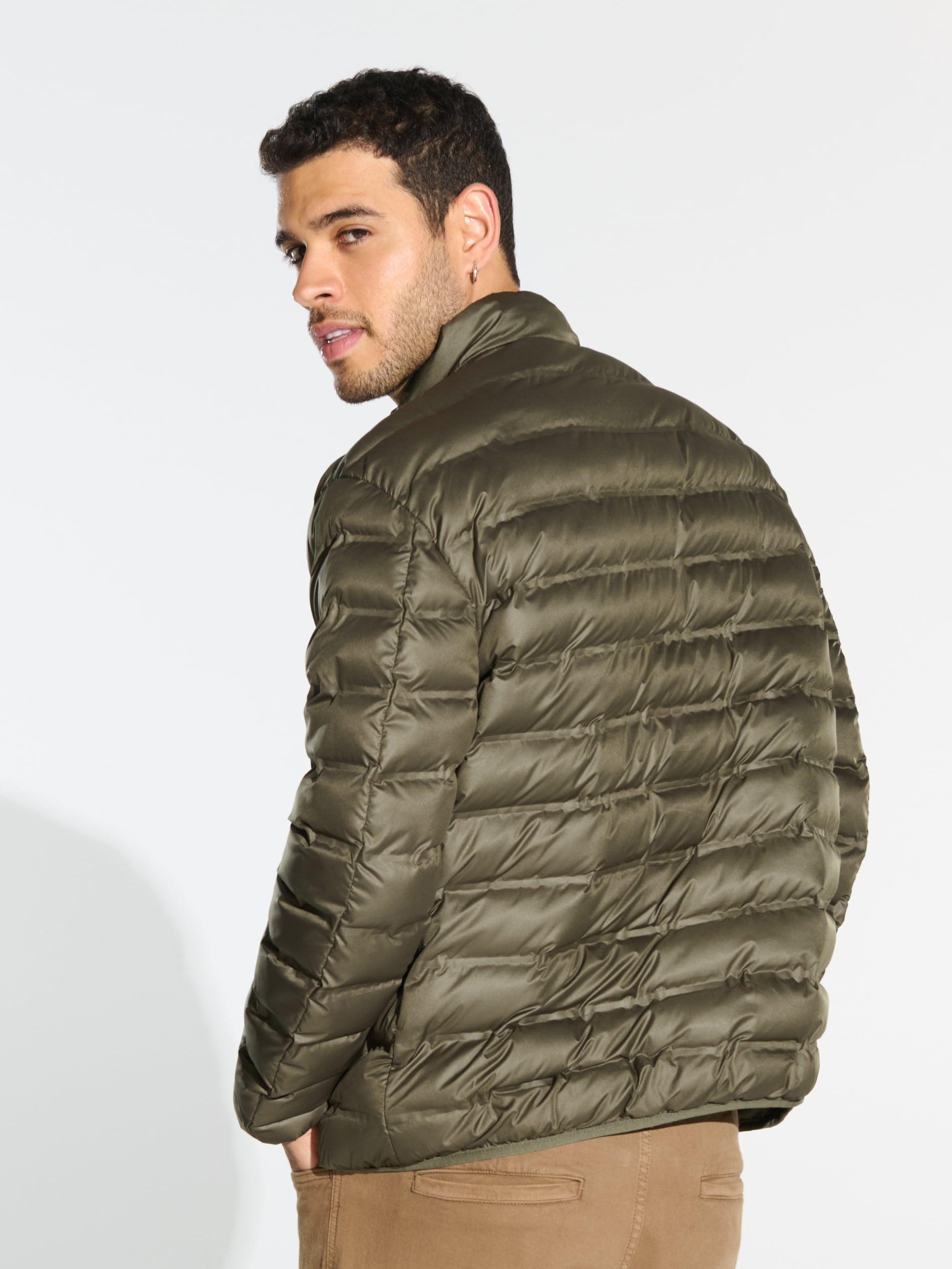 Sinsay - Καπιτονέ τζάκετ - χακί φωτογραφία