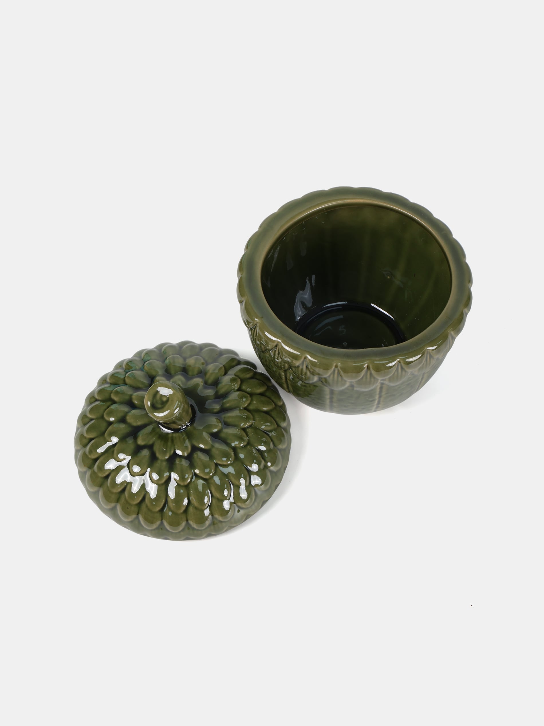 Sinsay - Κουτί αποθήκευσης με καπάκι - πρασινο φωτογραφία