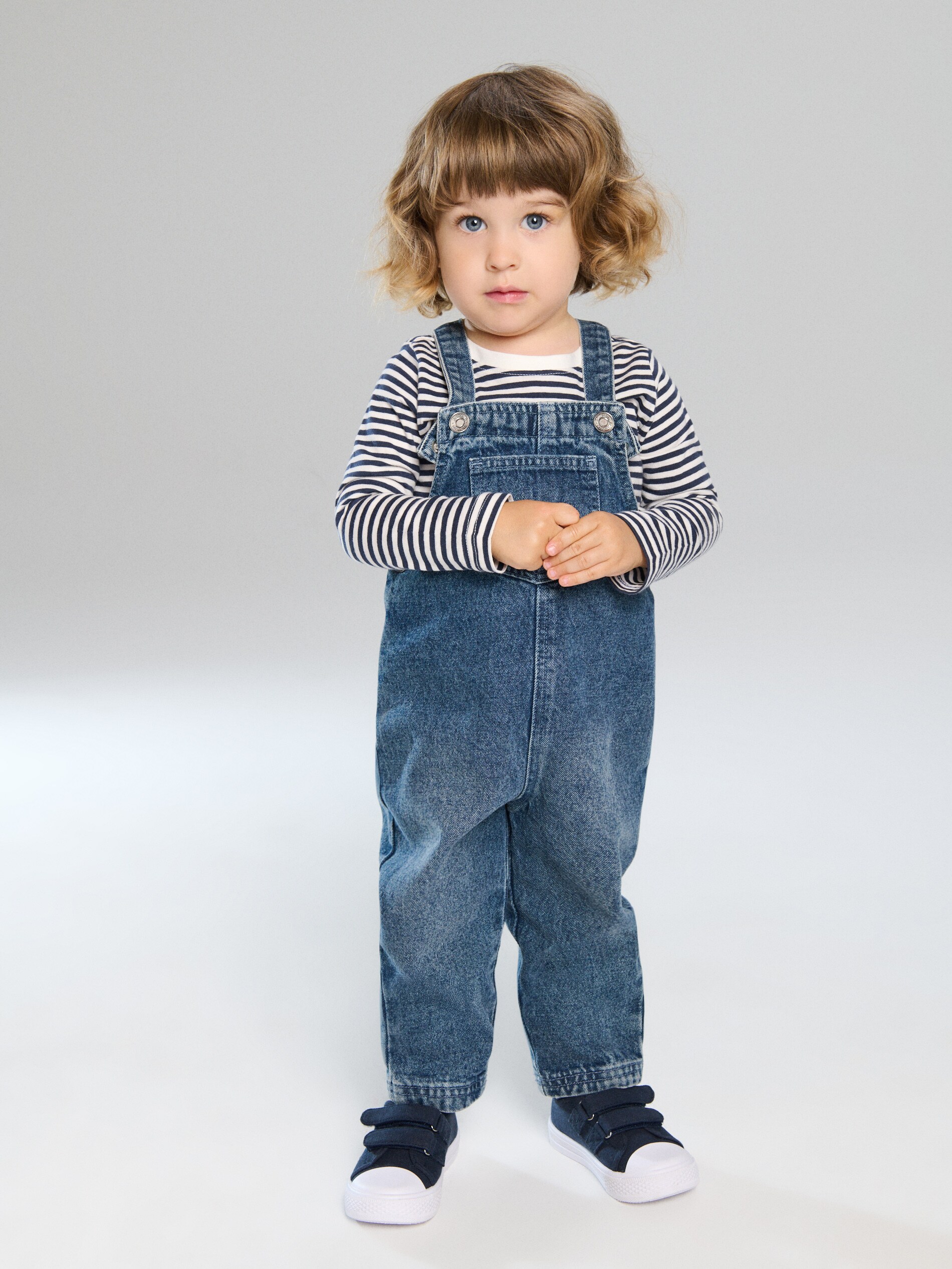 Sinsay - Τζιν σαλοπέτα με μπλούζα - πολυχρωμο φωτογραφία