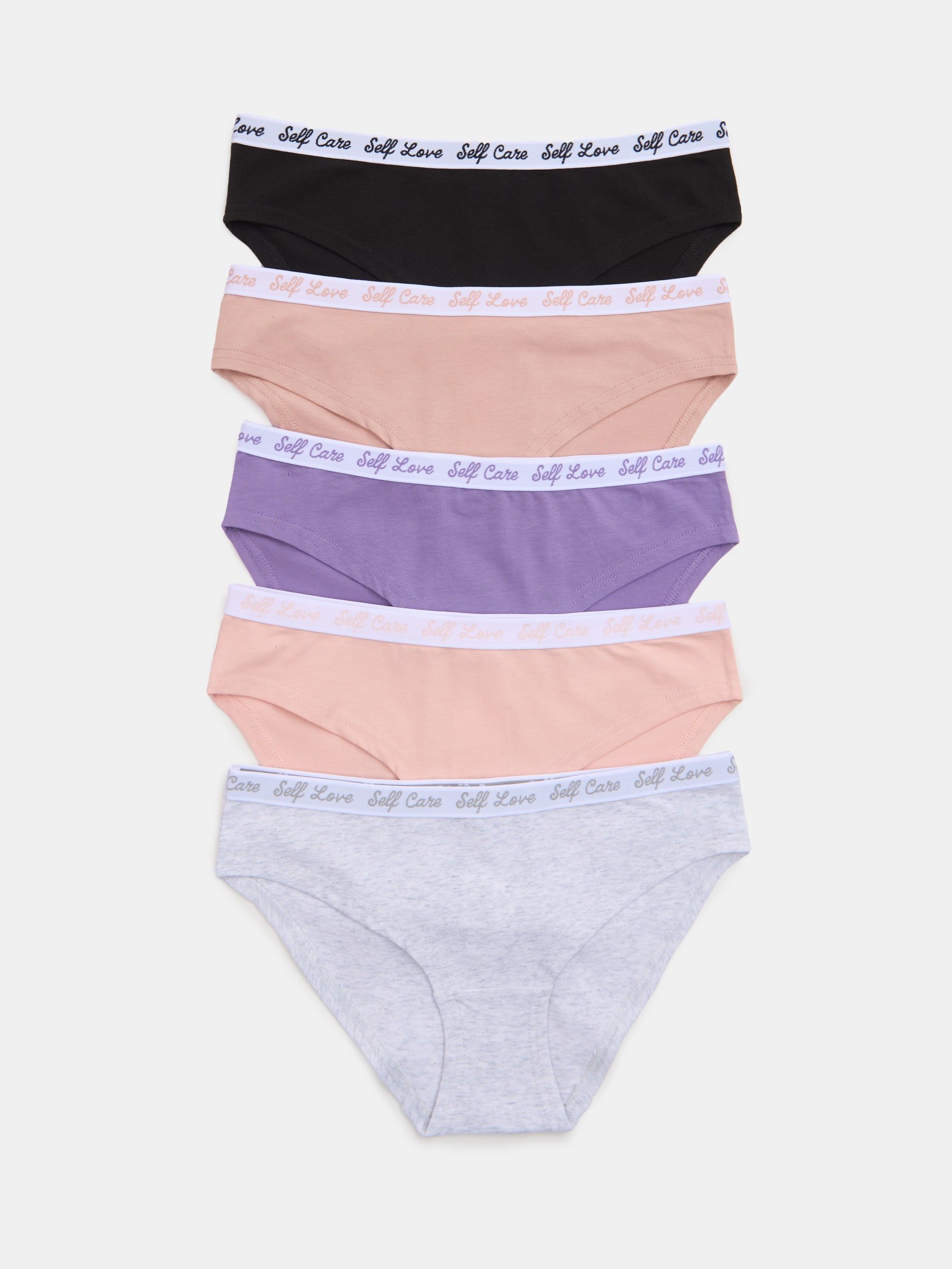 Sinsay - Bawełniane majtki Classic 5 pack - wielobarwny