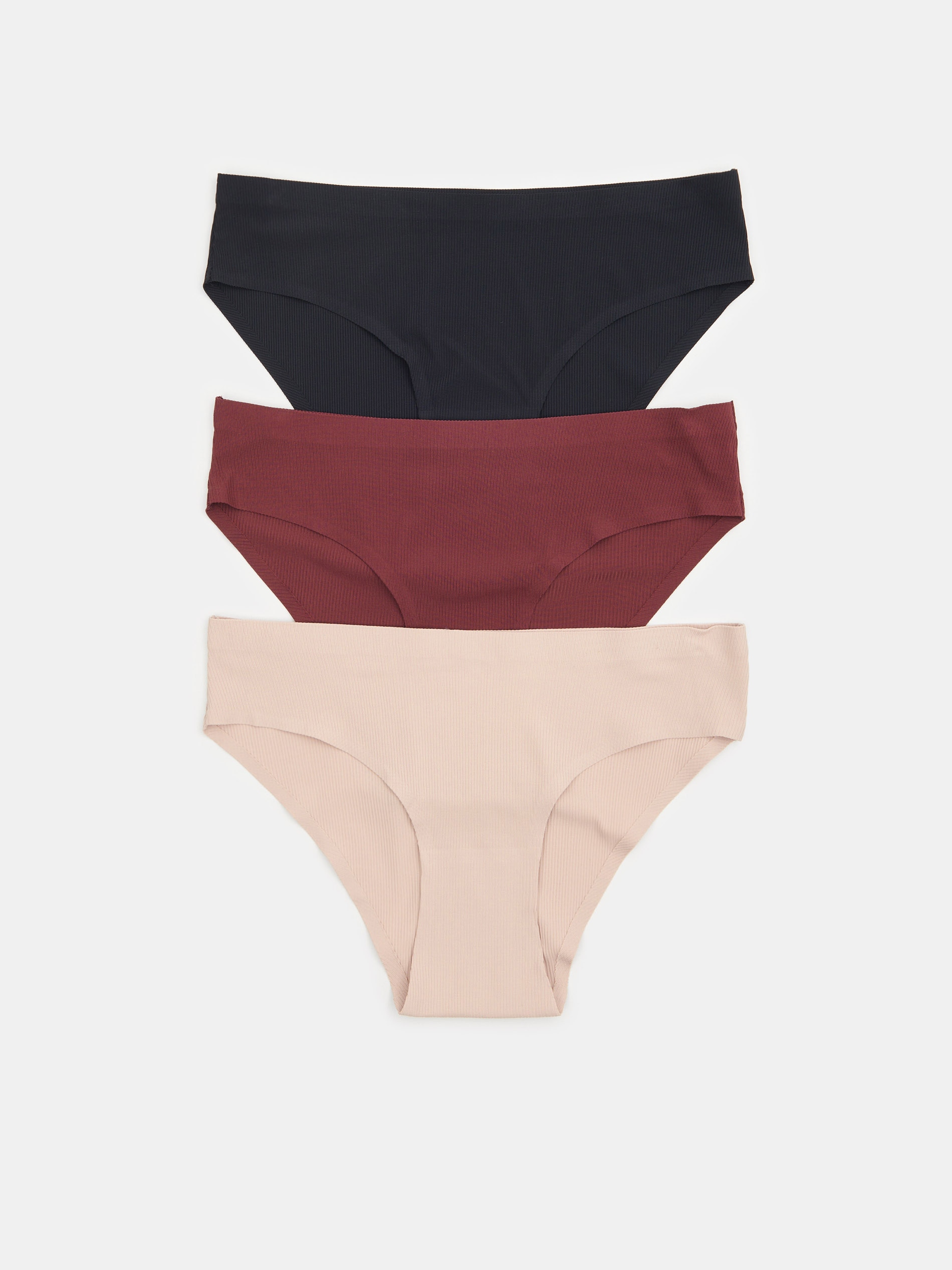 Sinsay - Majtki bezszwowe 3 pack - wielobarwny