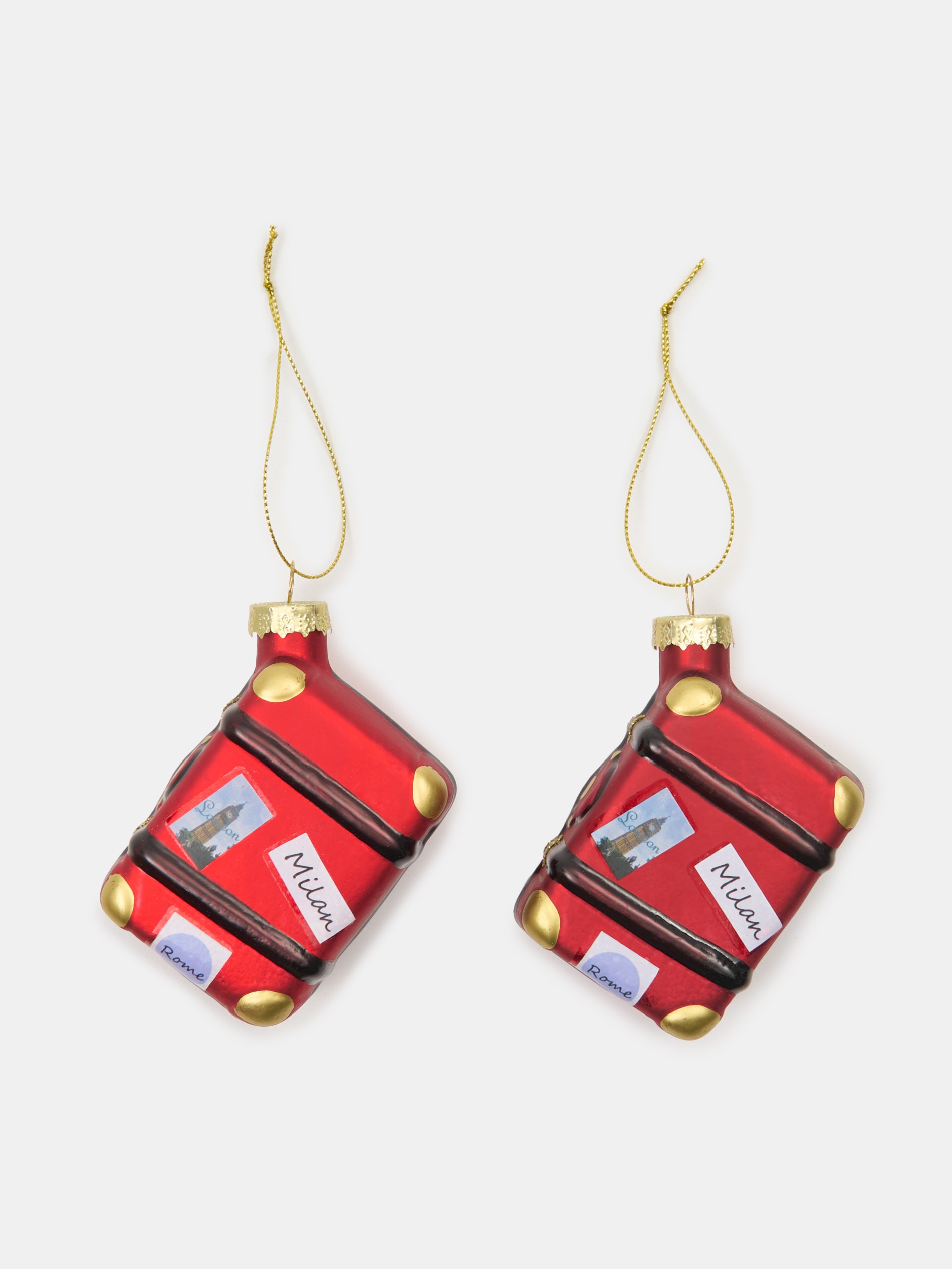 Sinsay - Σετ 2 χριστουγεννιάτικες μπάλες - πολυχρωμο φωτογραφία