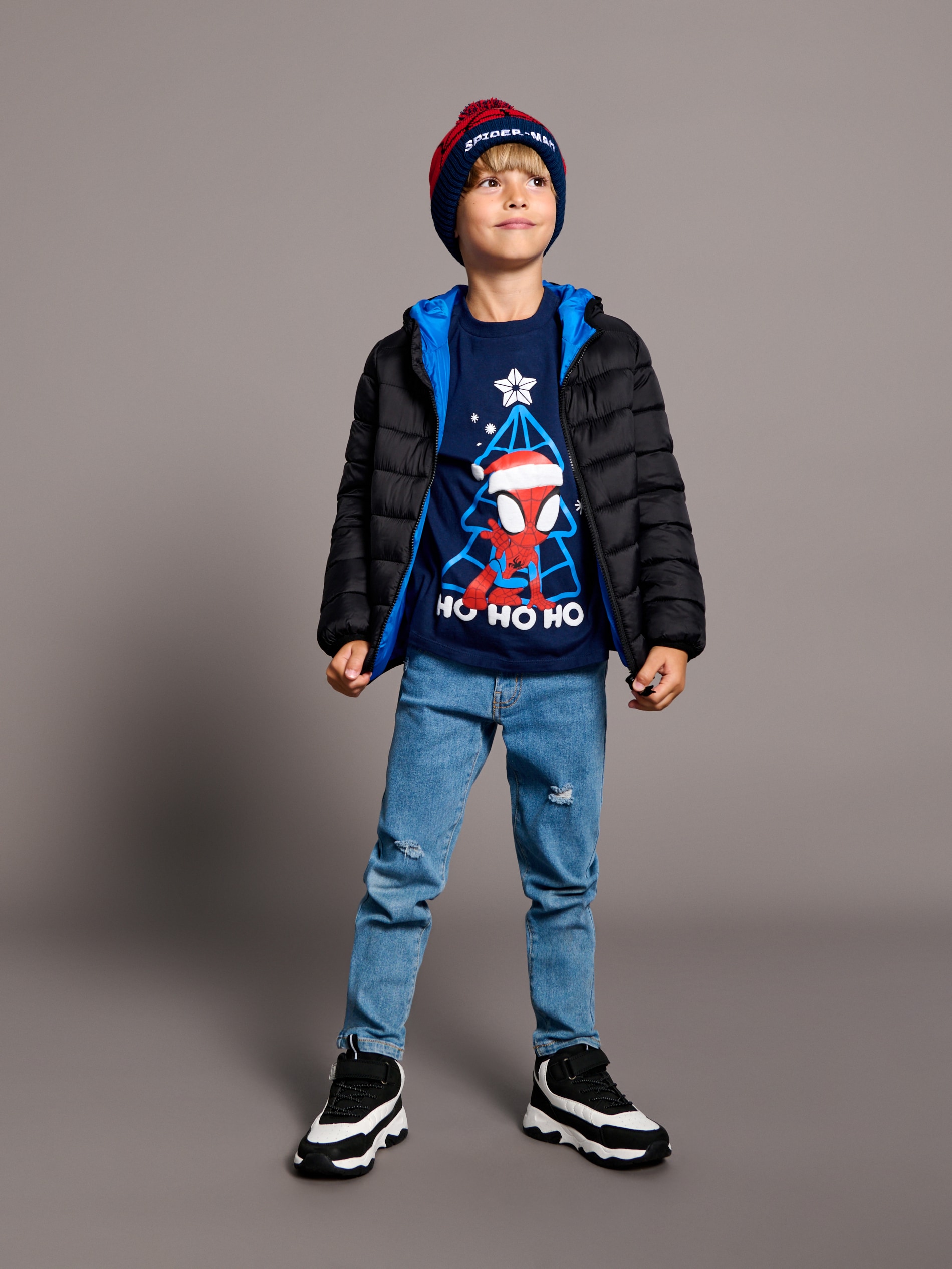 Sinsay - Tricou Cu Imprimeu Marvel - Bleumarin