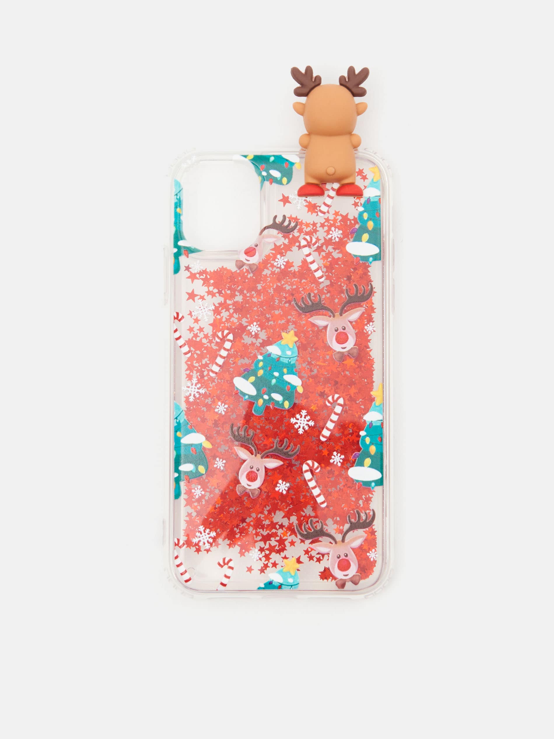 Sinsay - Χριστουγεννιάτικη θήκη για iPhone 11/XR με μοτίβο τάρανδου - πολυχρωμο φωτογραφία