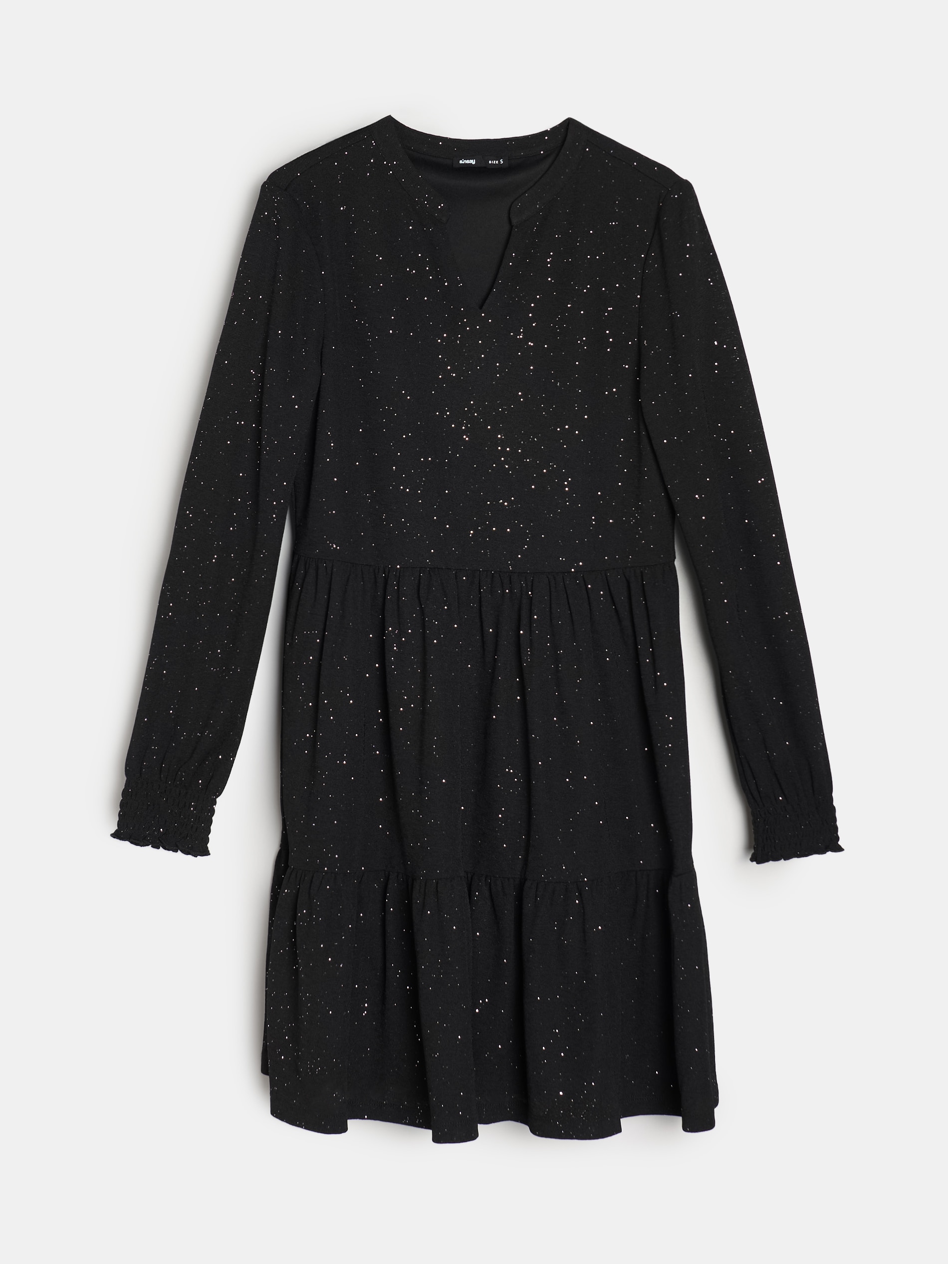 Sinsay - Μίνι φόρεμα με εφέ επιπέδων - μαυρο φωτογραφία