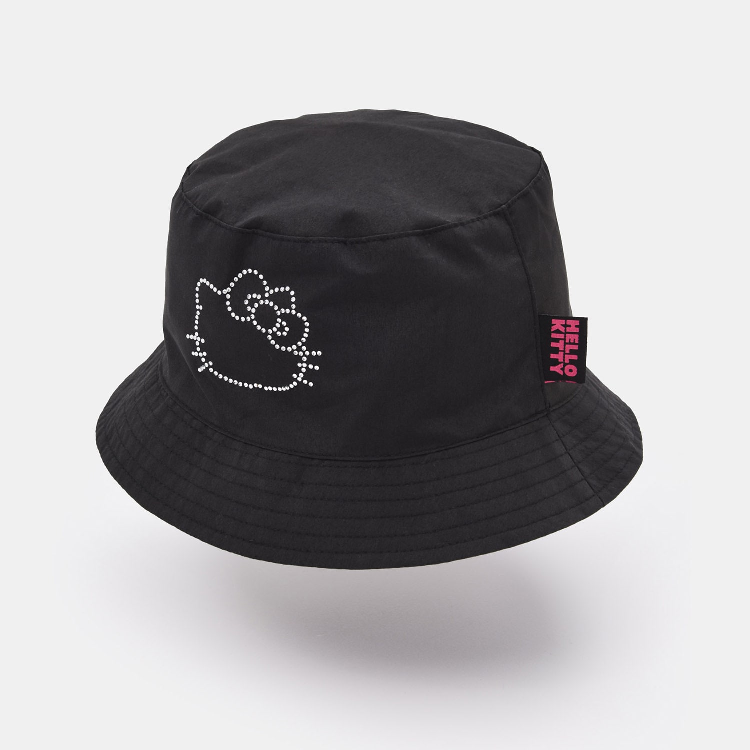 E-shop Sinsay - Klobúk typu bucket hat Hello Kitty - Čierna