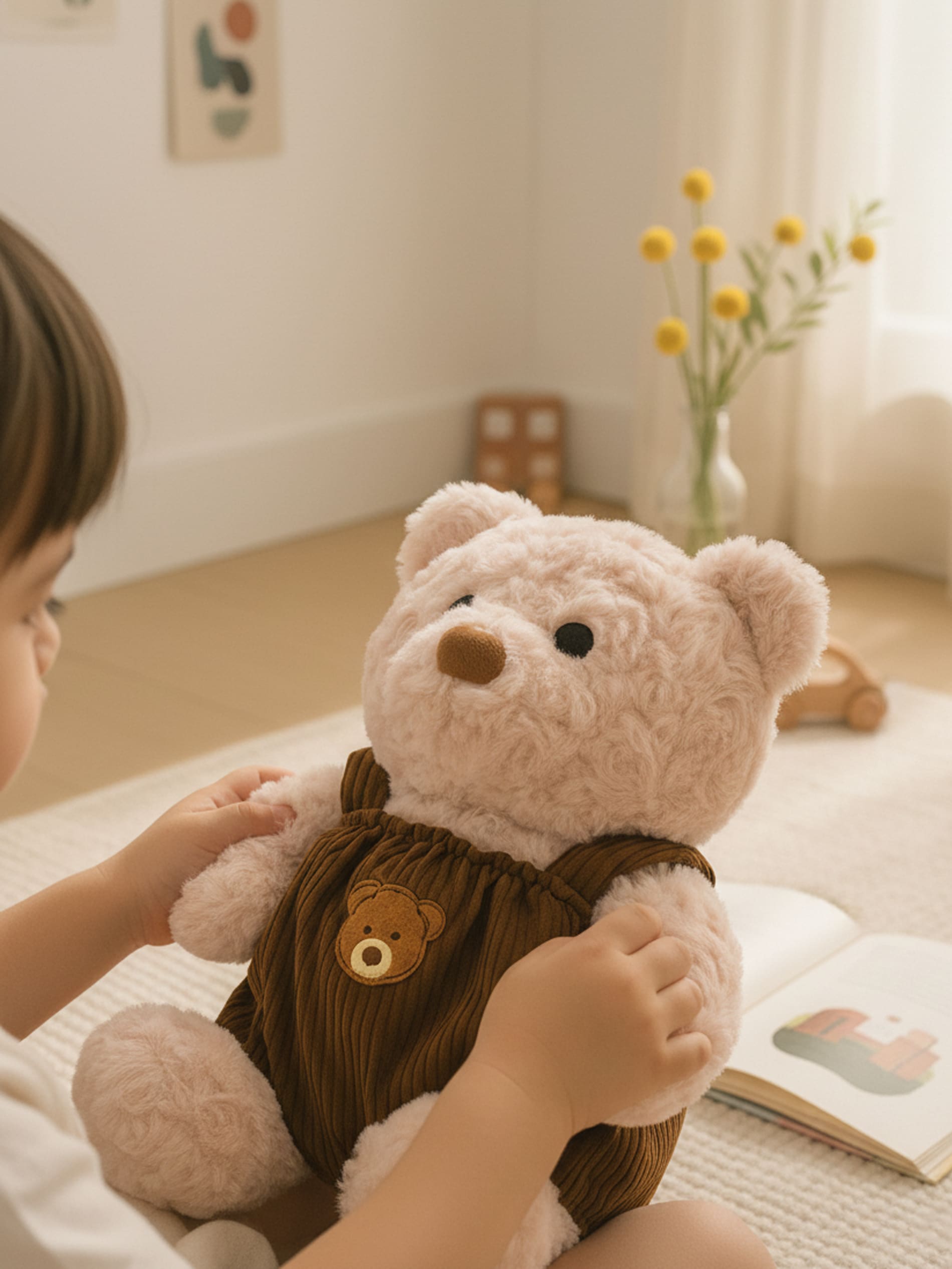 Sinsay - Przytulanka miś w ubranku - pomarańczowy